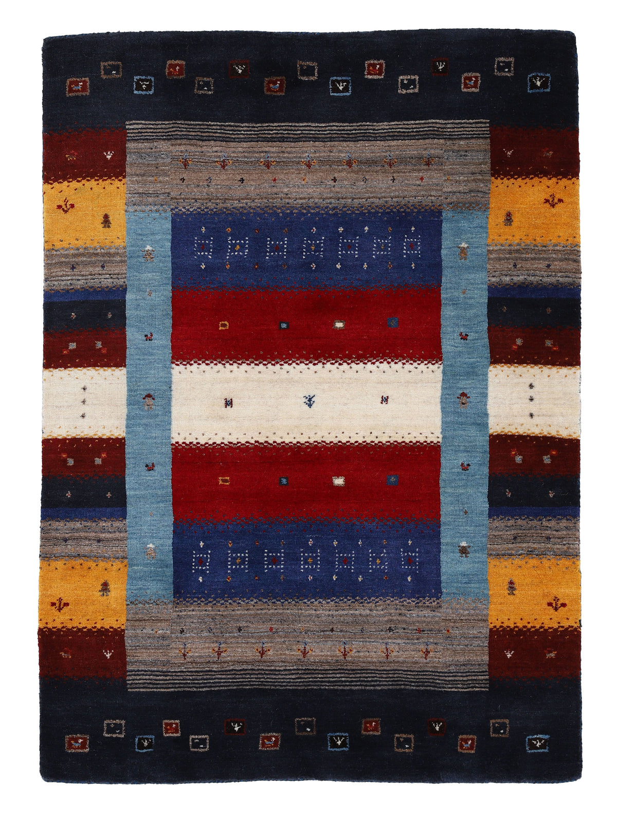 Wollteppich Gabbeh Don Multi