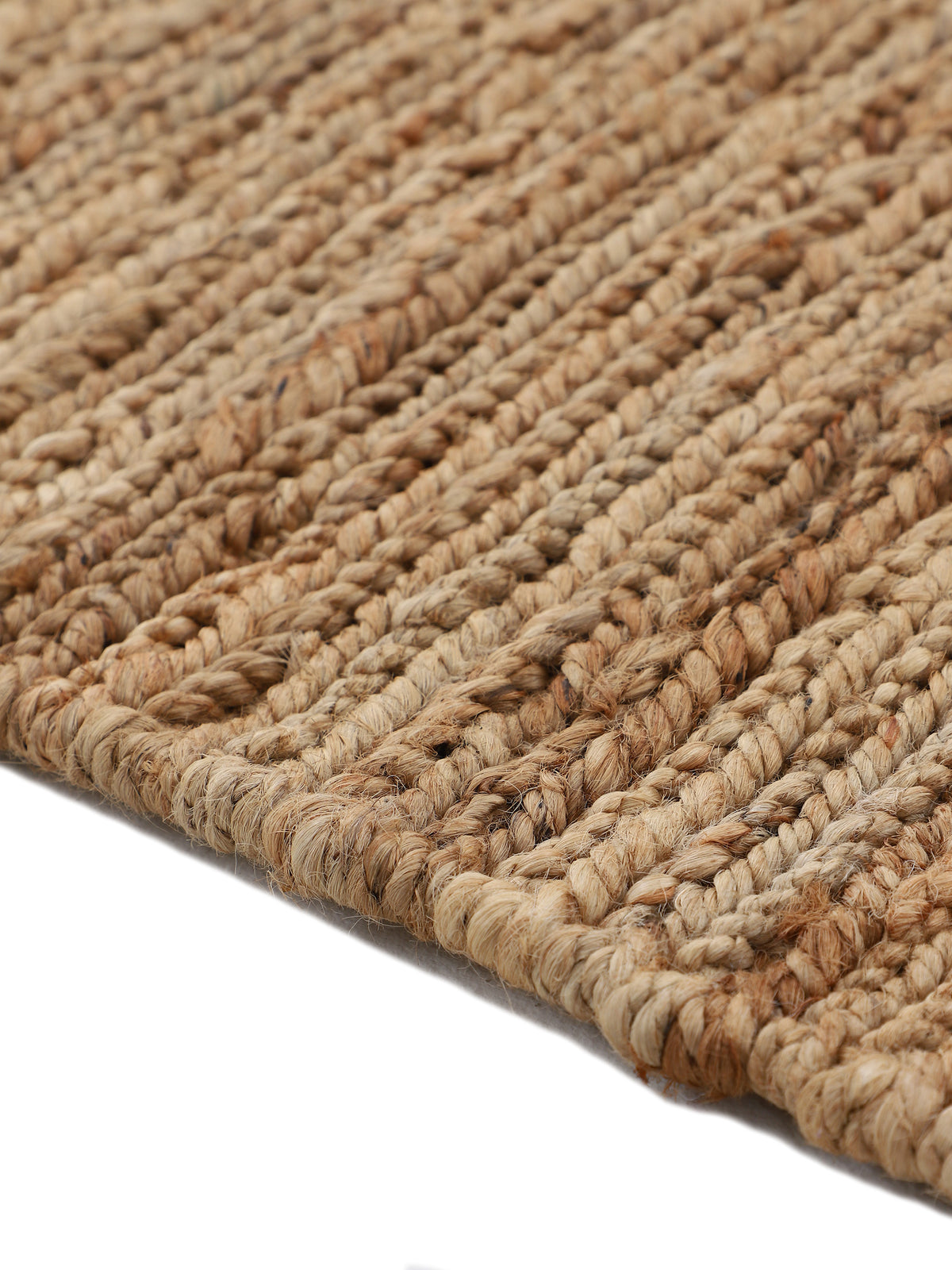 Juteteppich Nala Rund Beige