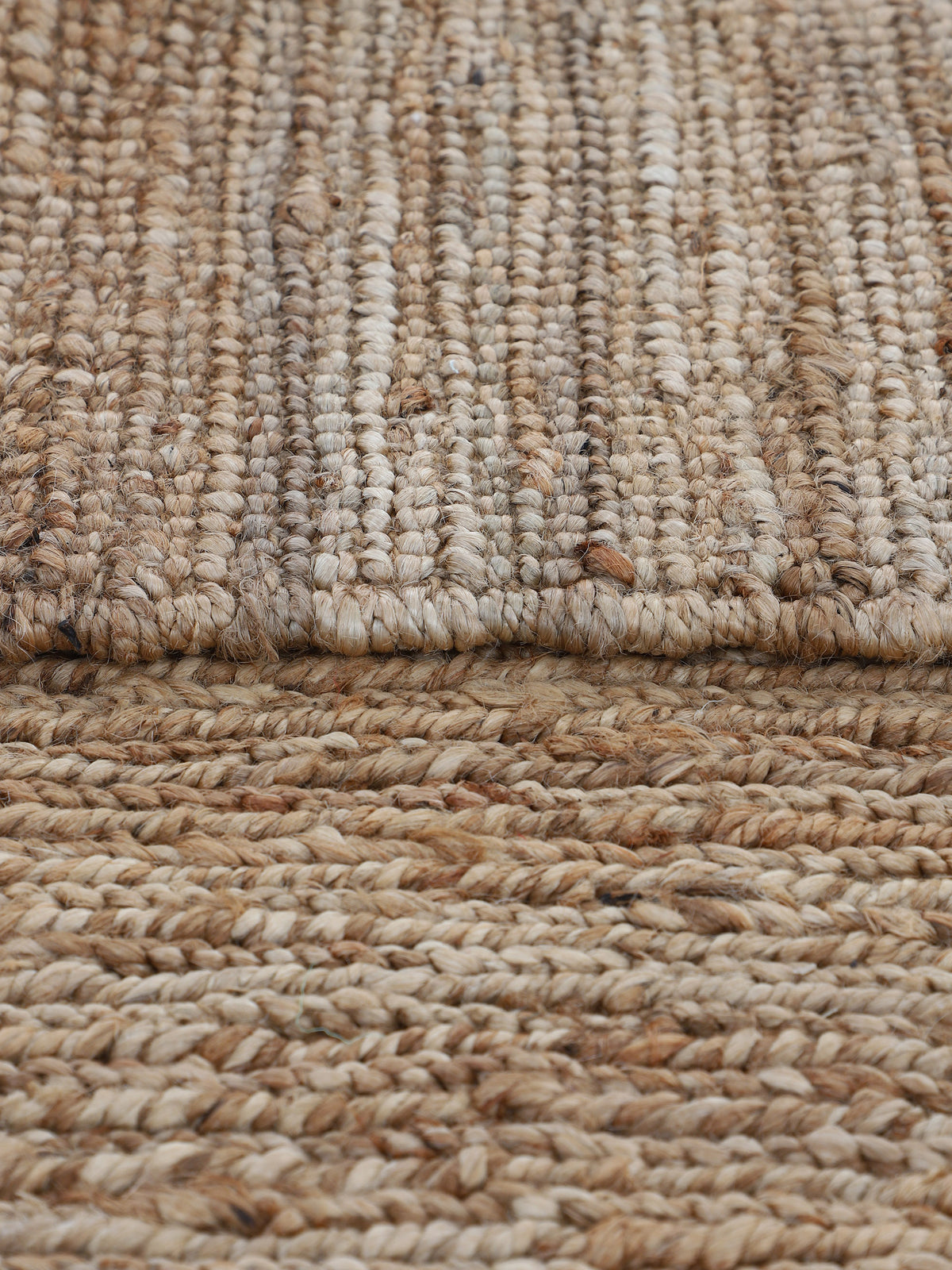 Juteteppich Nala Rund Beige