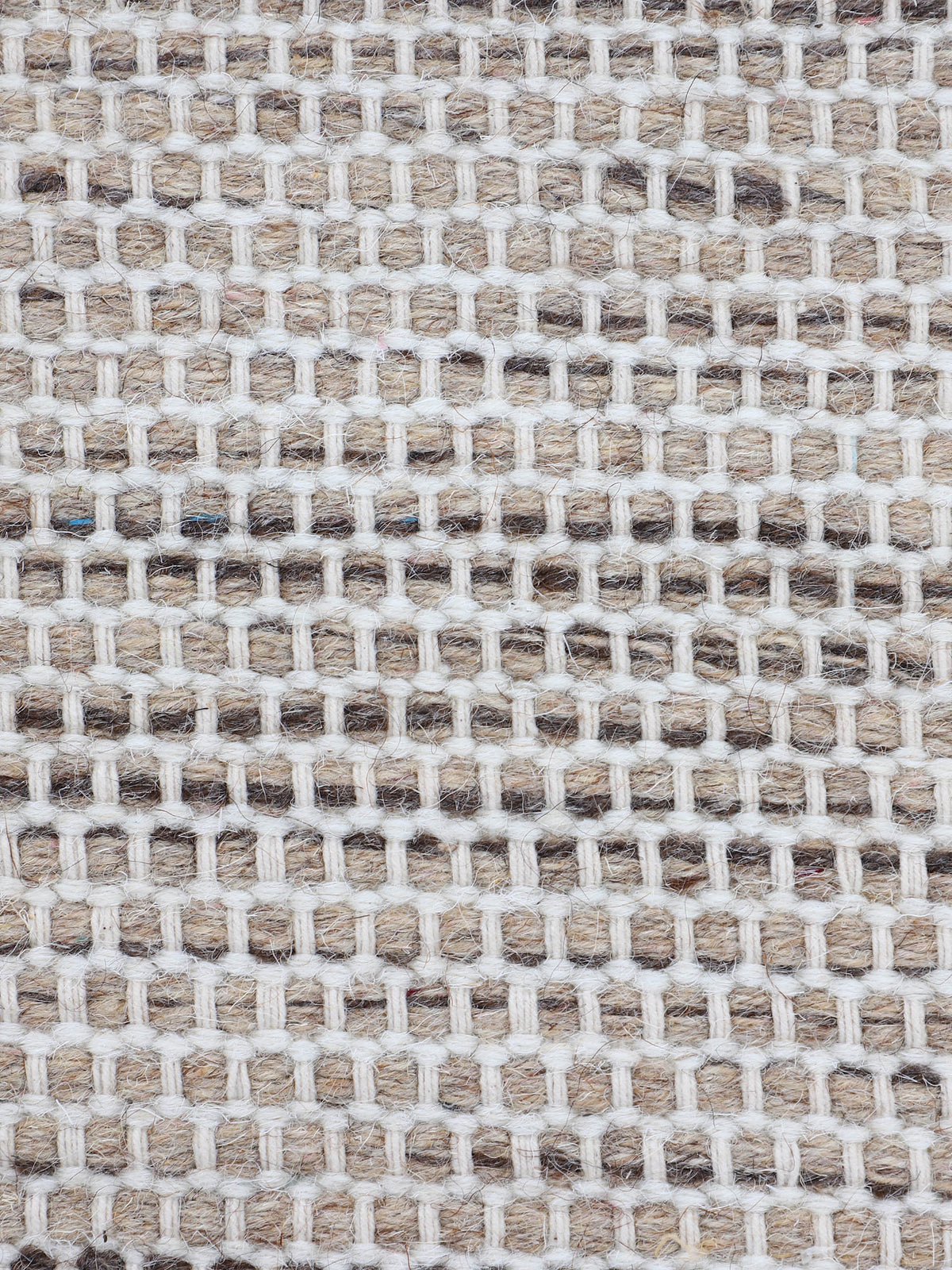 Wollteppich Mona Läufer Taupe