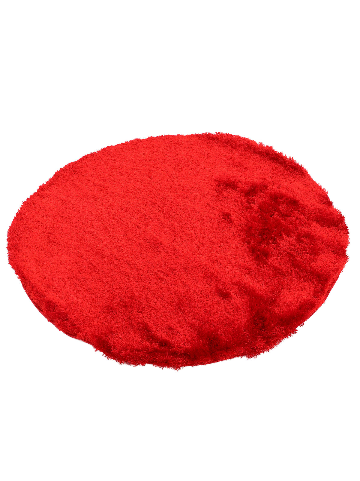 Hochflorteppich Breeze Rund Rot