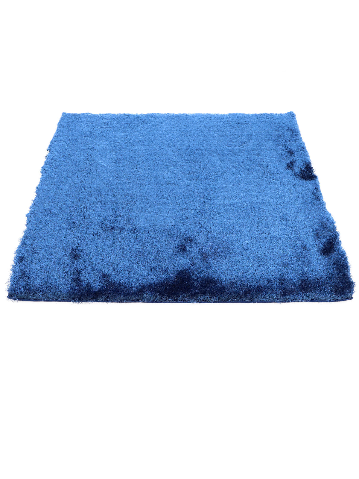 Hochflorteppich Breeze Quadratisch Blau