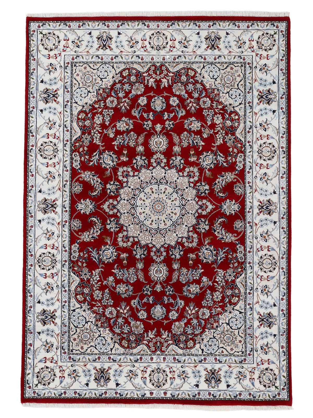 Nain Teppich Rot