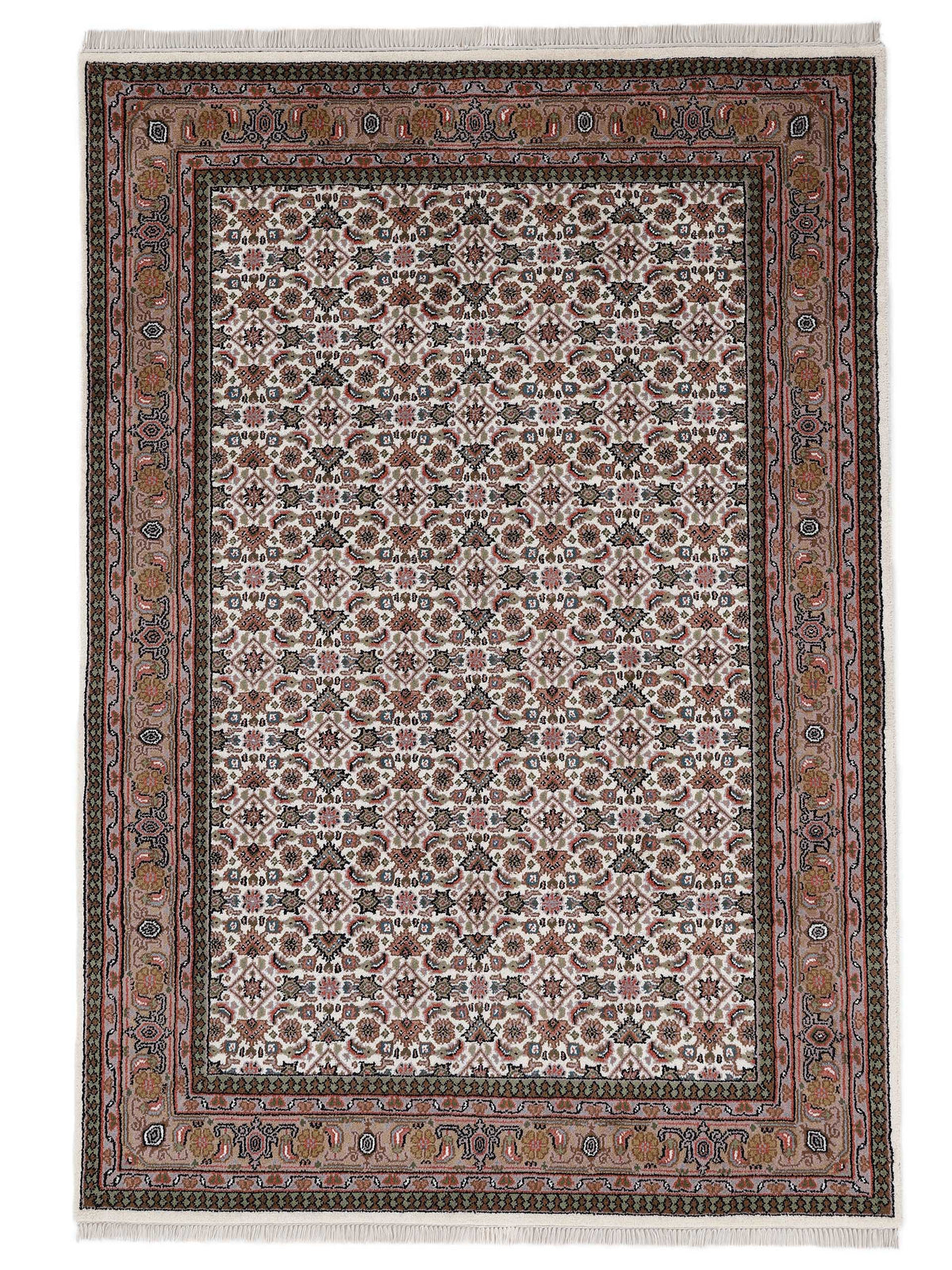Bidjar Herati Teppich Creme