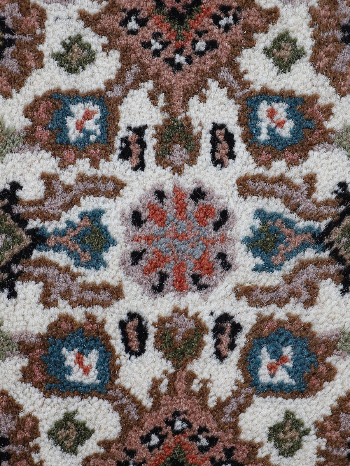 Bidjar Herati Teppich Creme