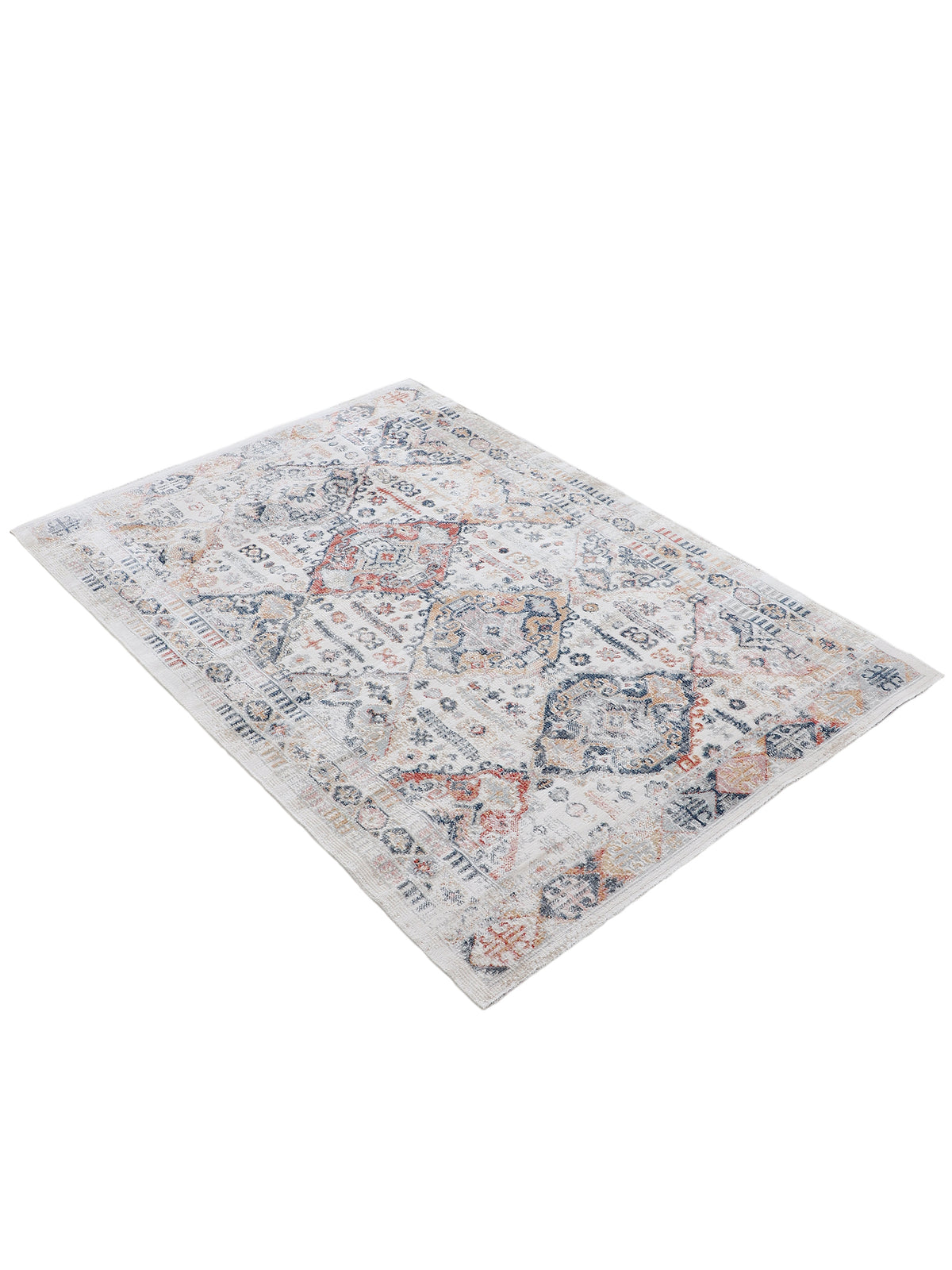 Flachgewebeteppich Omen Creme