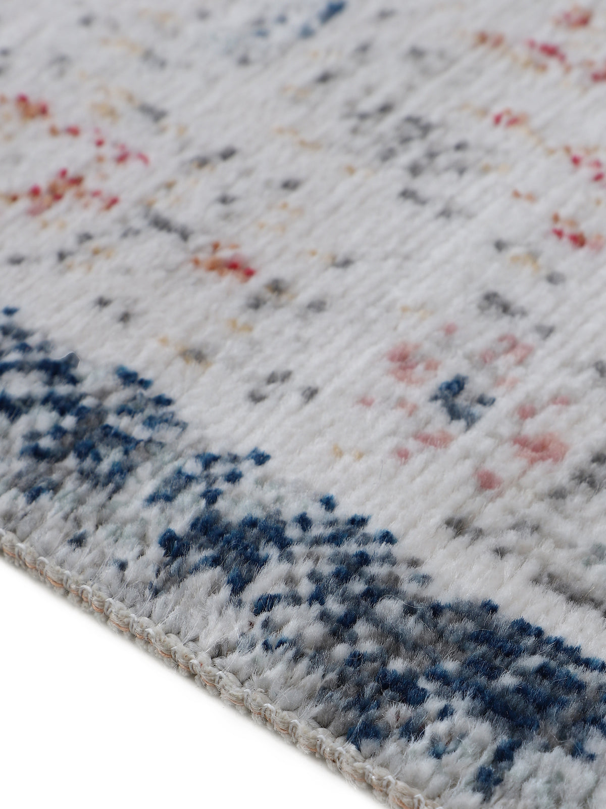 Flachgewebeteppich Rina Blau