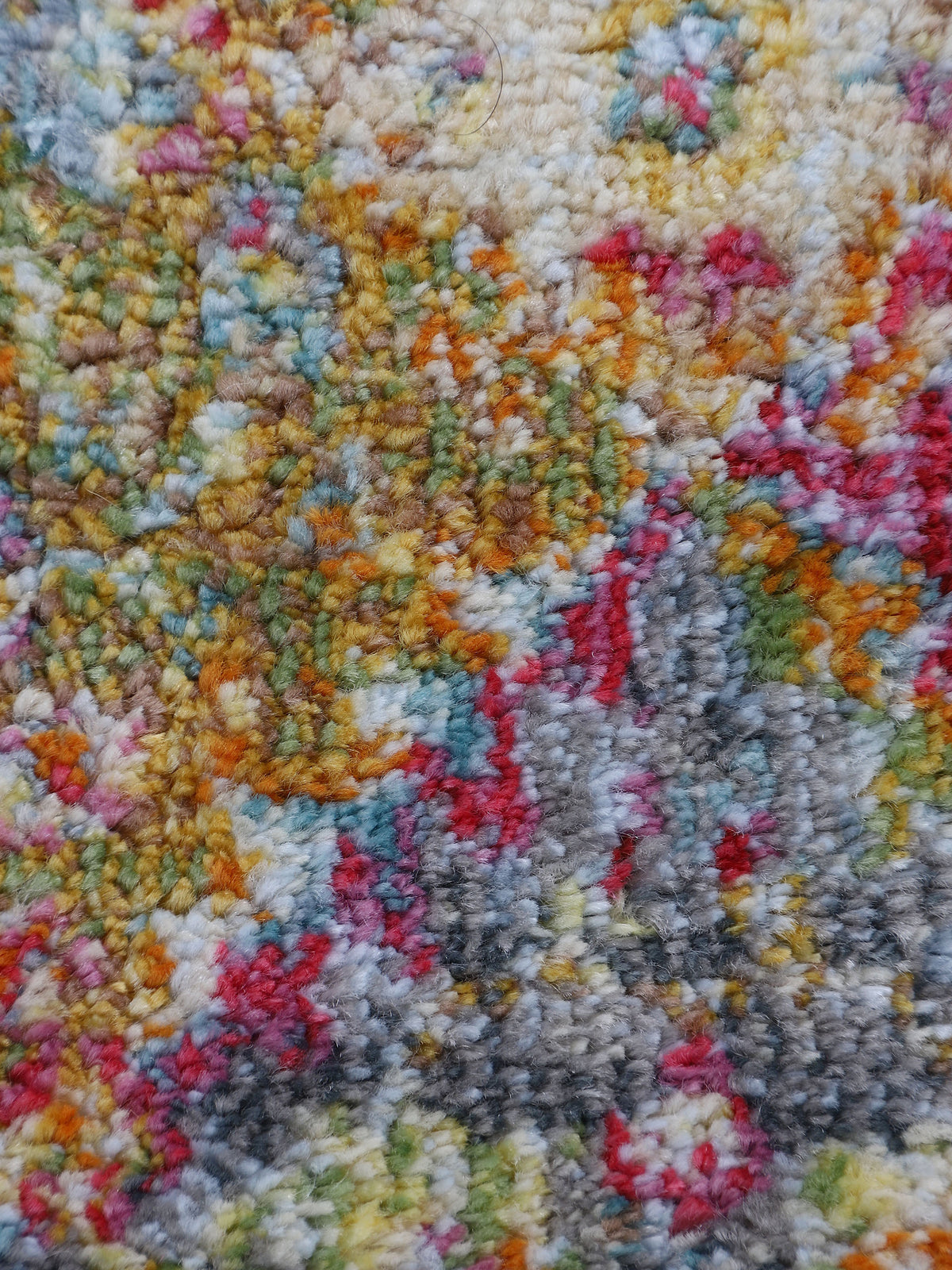 Vintage Teppich Harleen Läufer Multicolor