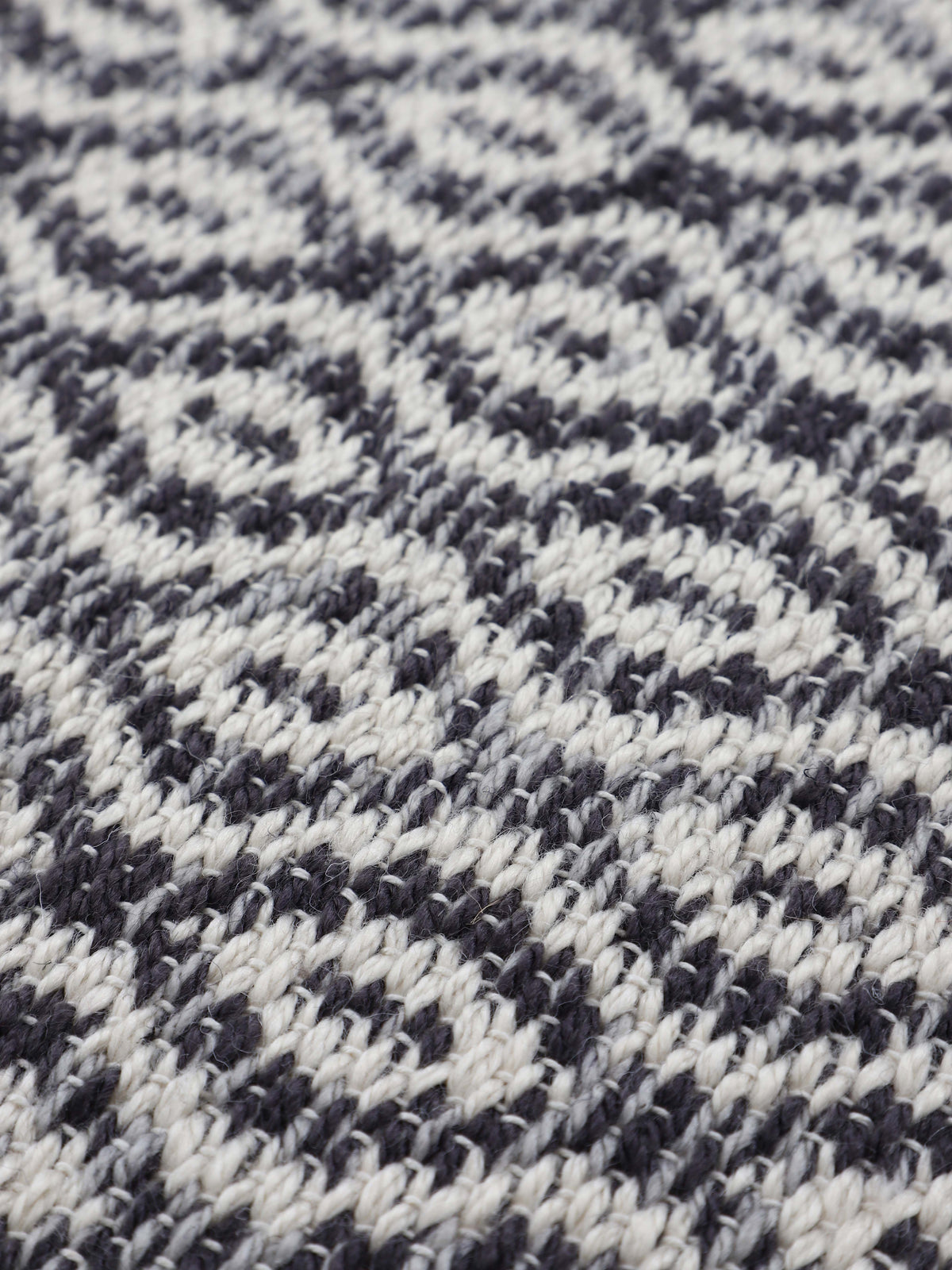 In- & Outdoor Teppich aus recyceltem Material Grau