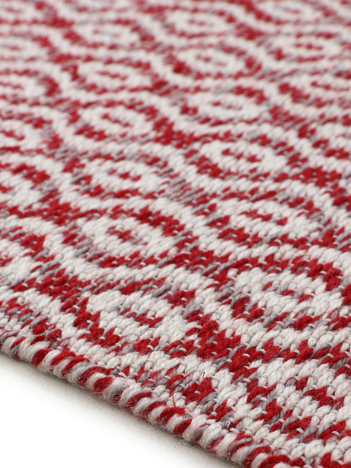 In- & Outdoor Teppich aus recyceltem Material Rot