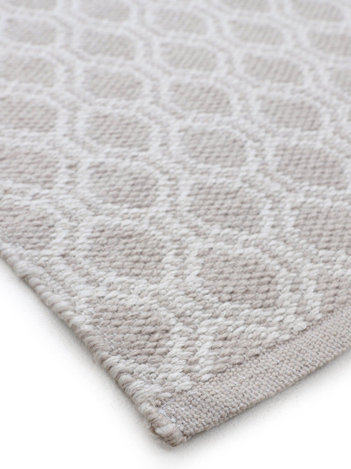 In- & Outdoor Teppich aus recyceltem Material Beige
