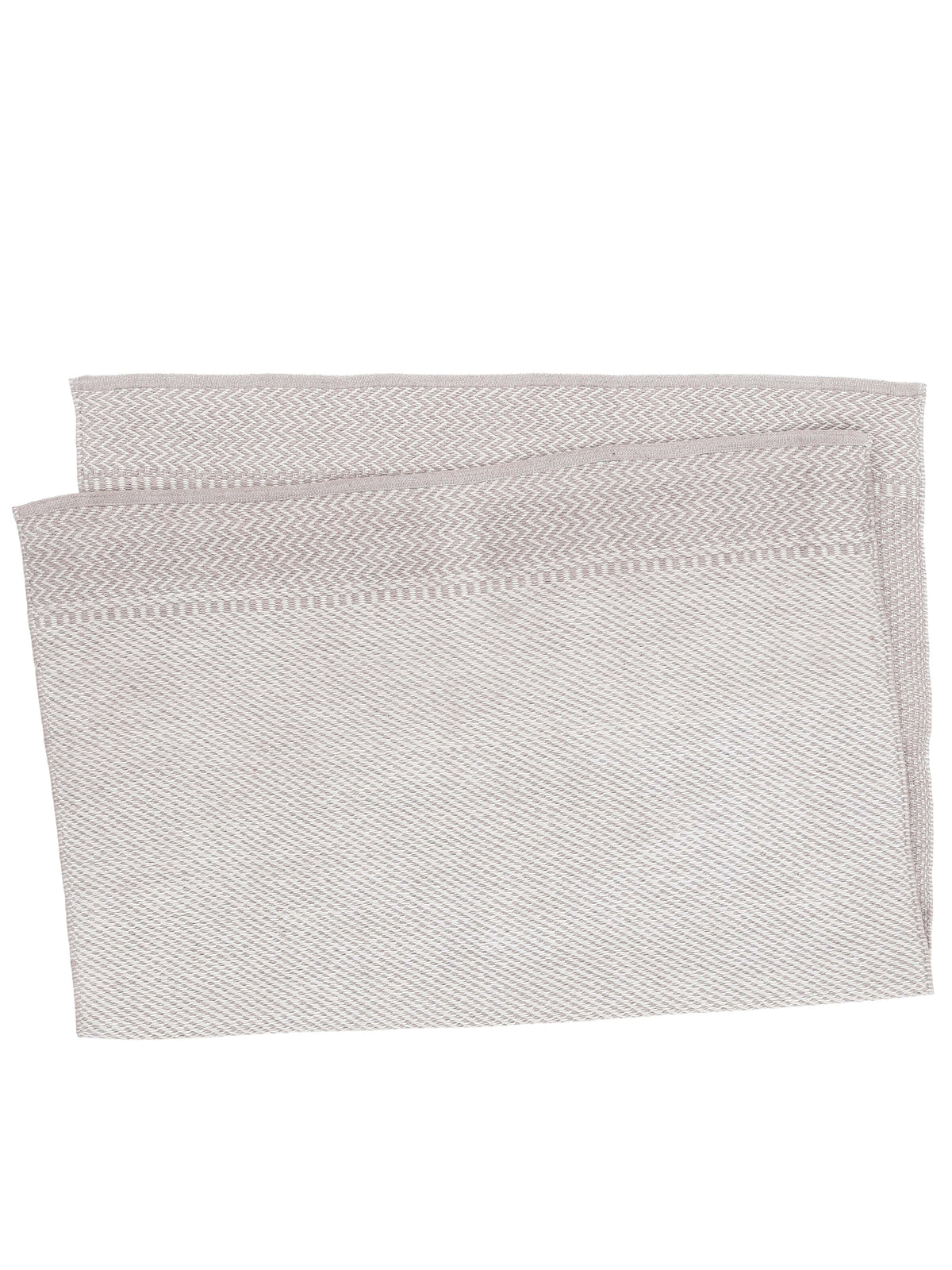 In- & Outdoor Teppich aus recyceltem Material Creme