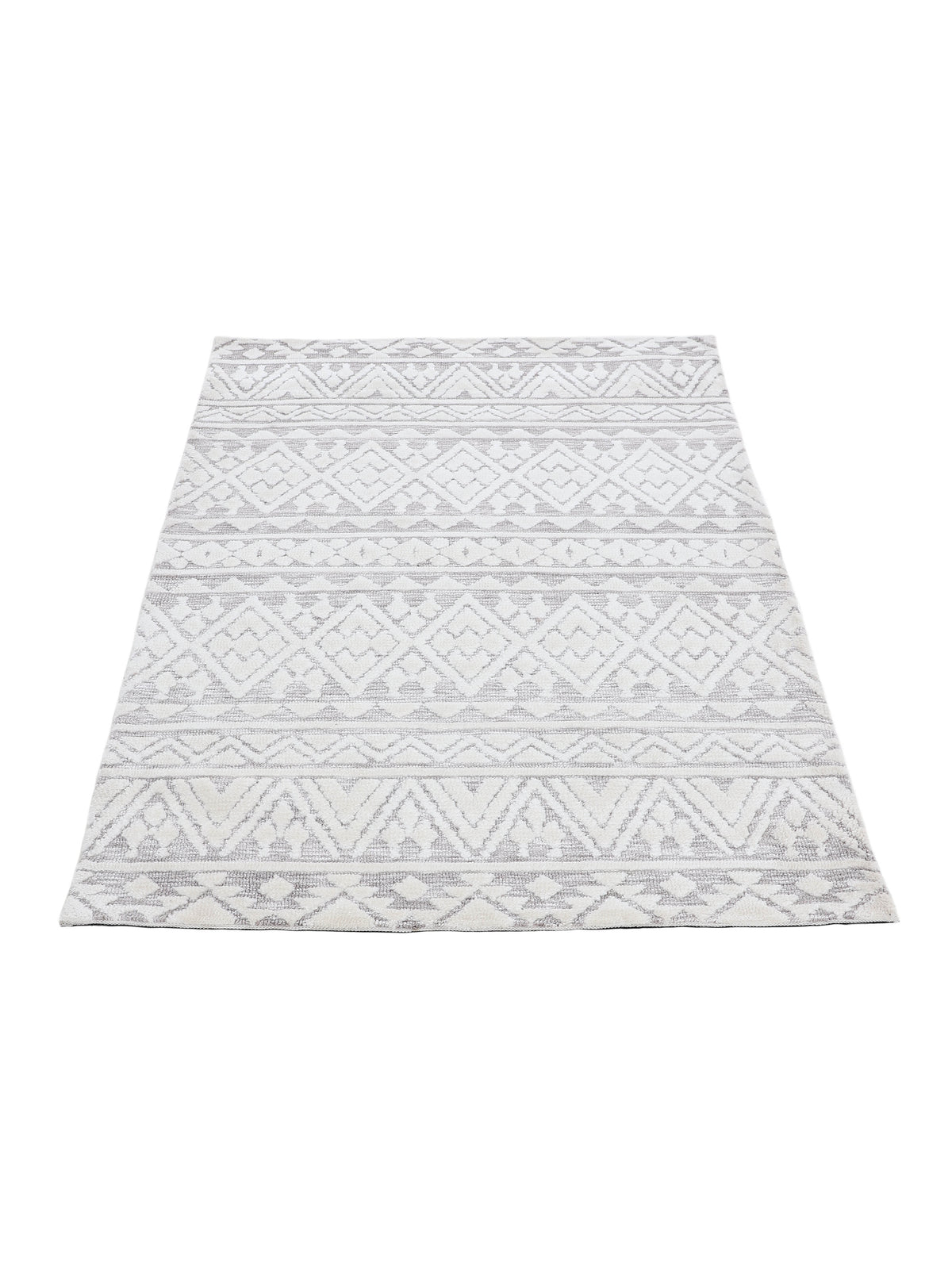 Teppich Holly Creme/Hellgrau