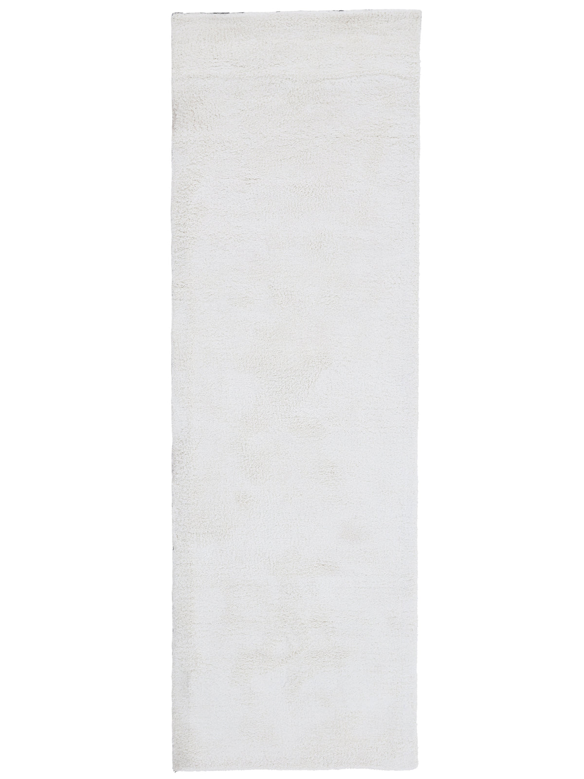 Hochflorteppich Silky Läufer Creme