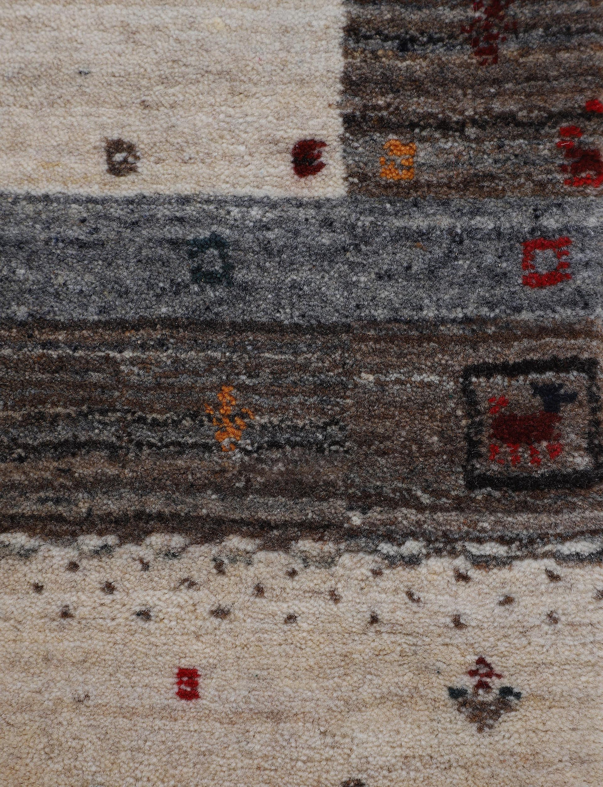 Wollteppich Gabbeh Vida Läufer Multicolor