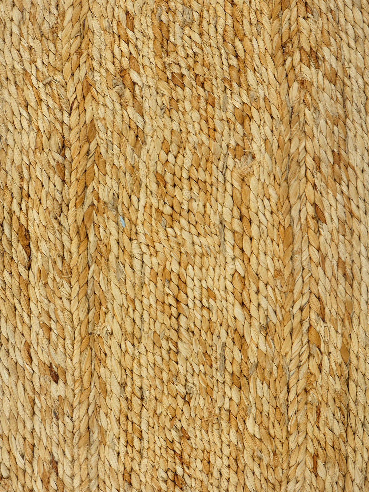 Juteteppich Luca Oval Hellbraun