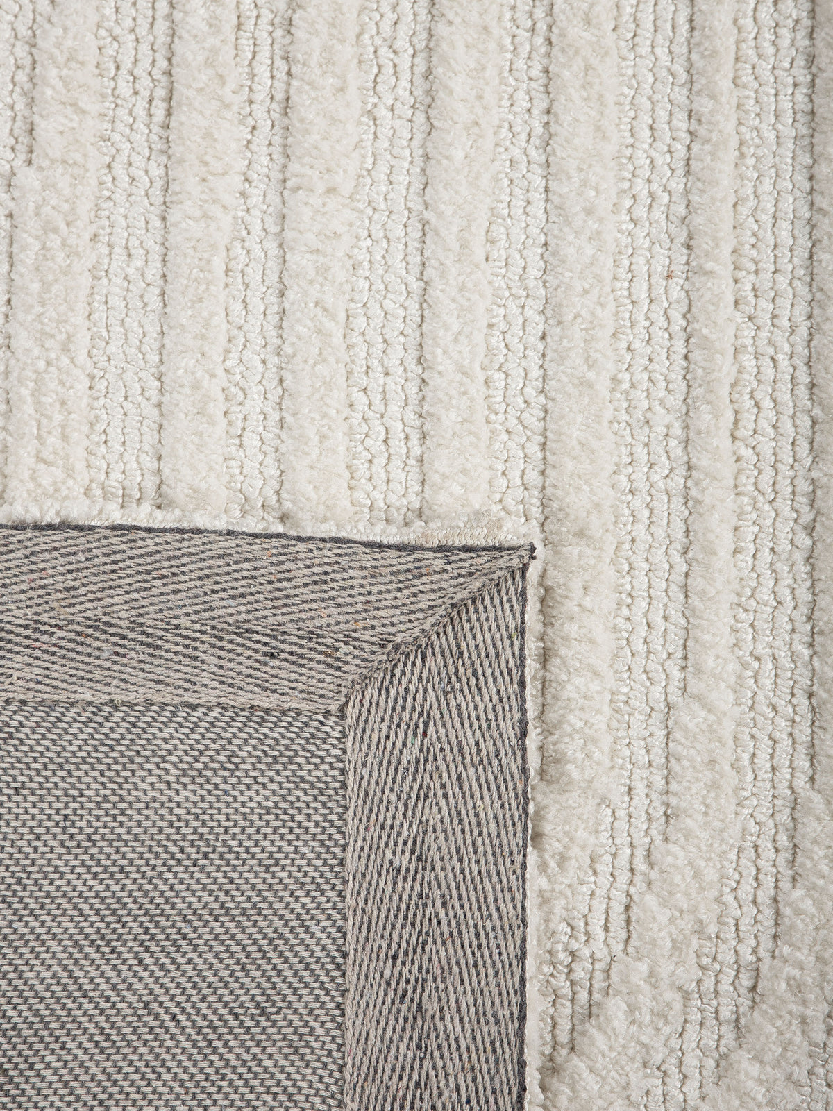Teppich Holly Rund Creme