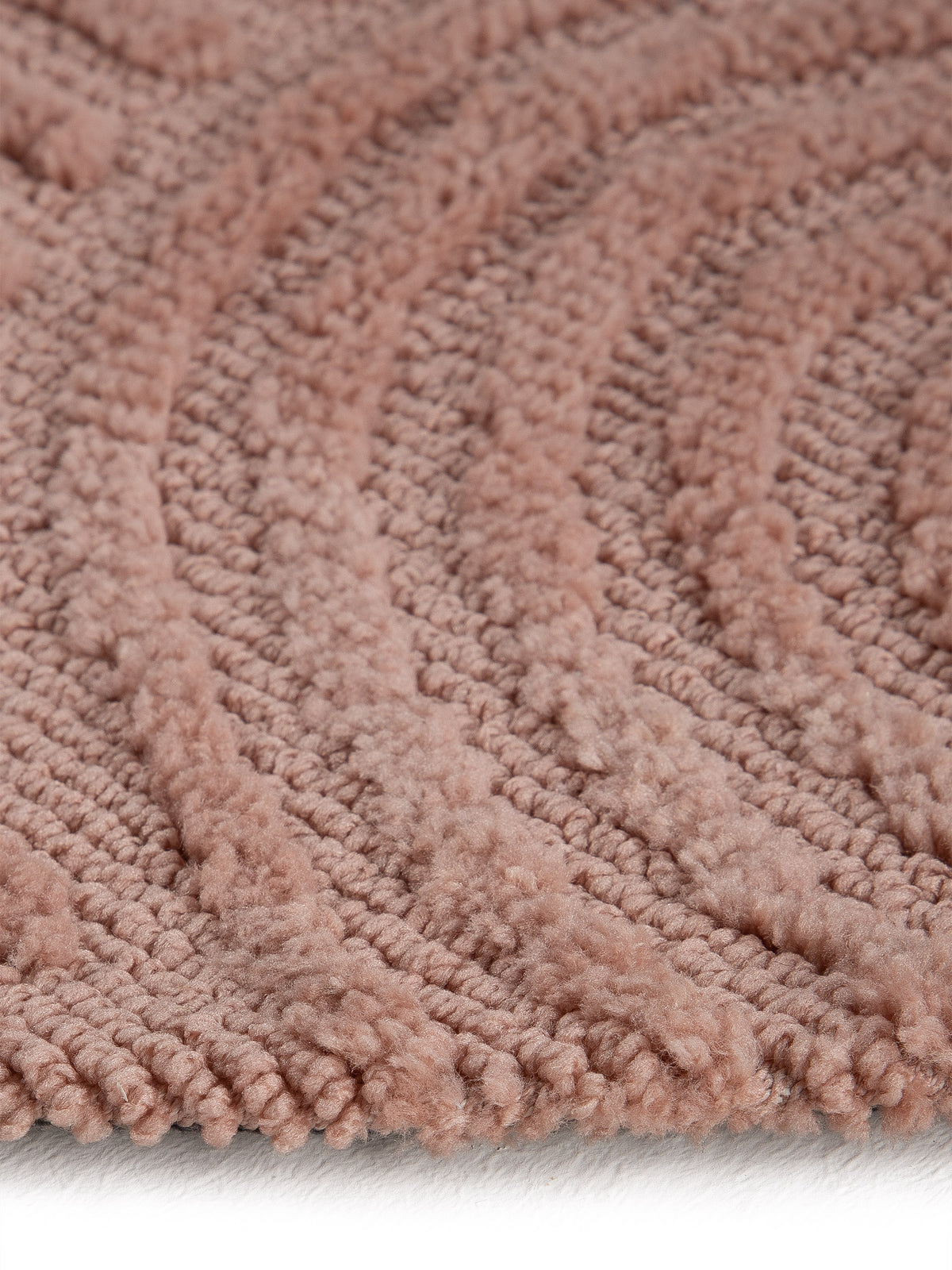 Teppich Holly Rund Peach