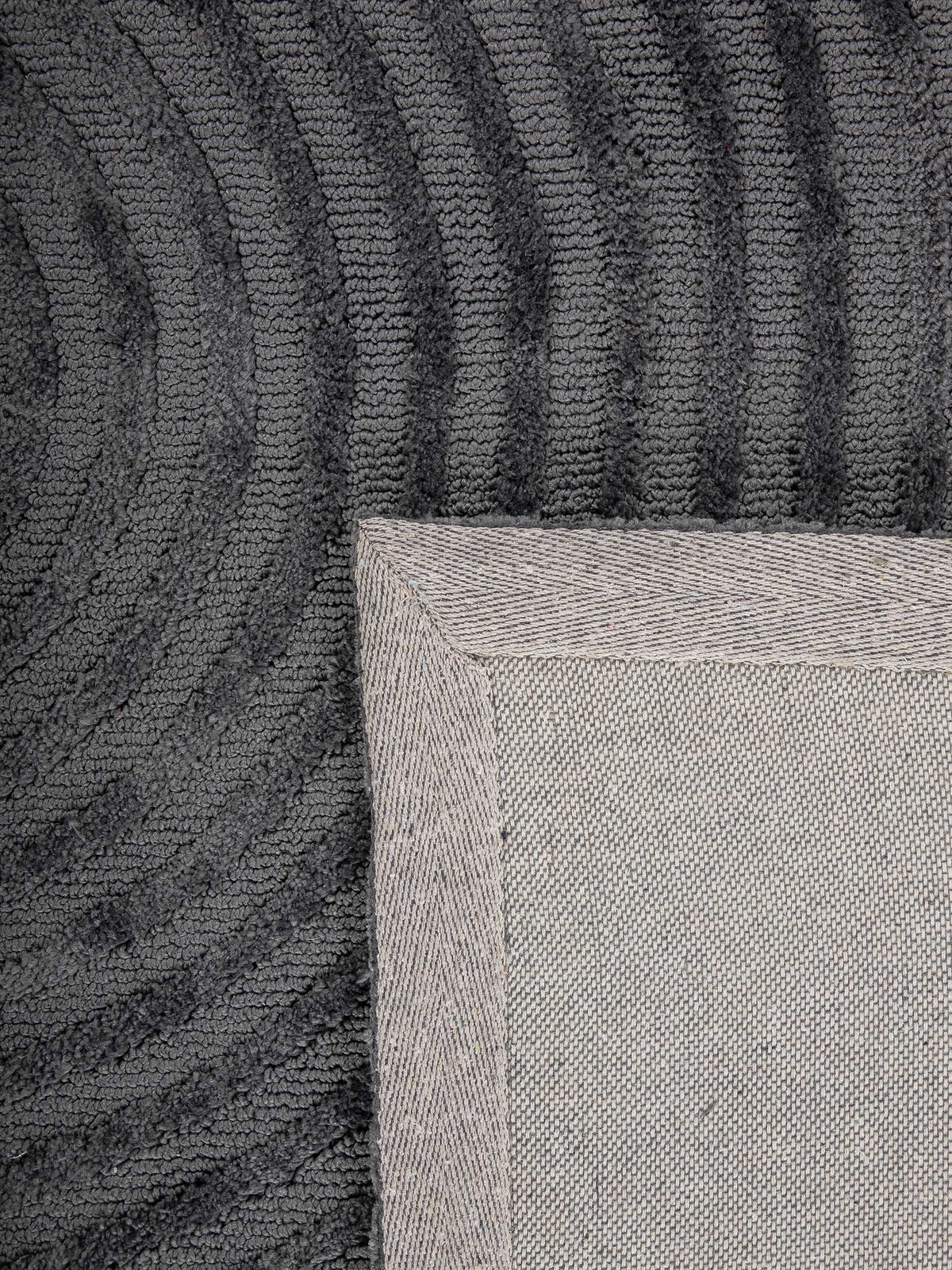 Teppich Holly Zen Rund Grau