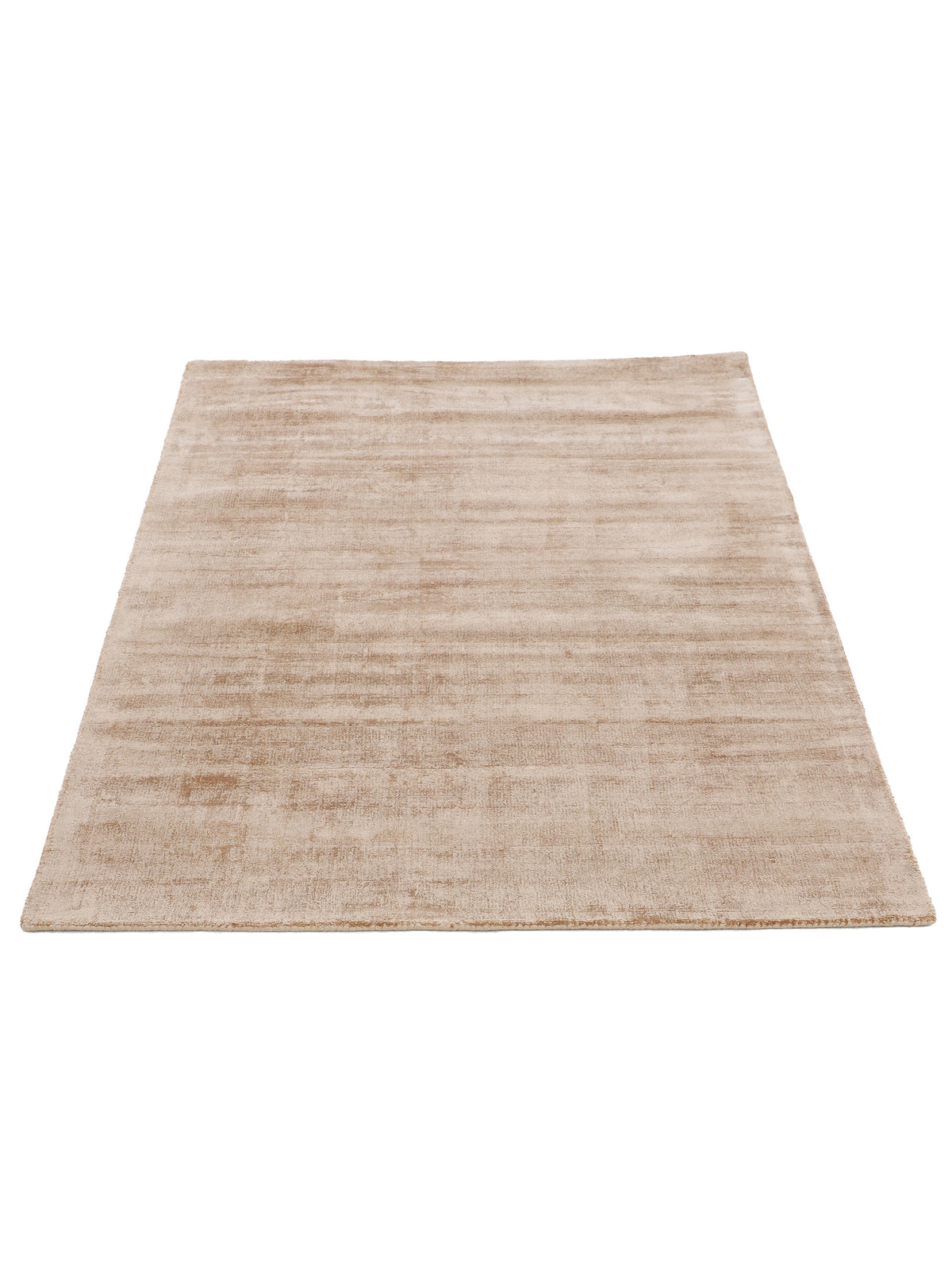 Viskoseteppich Ava Beige in beige aus viskose