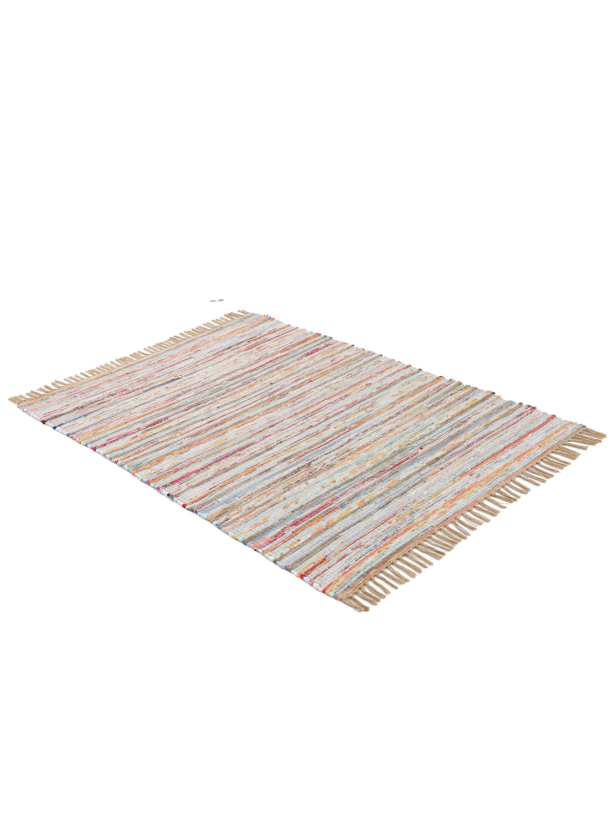 Kelim Chindi Taupe in taupe