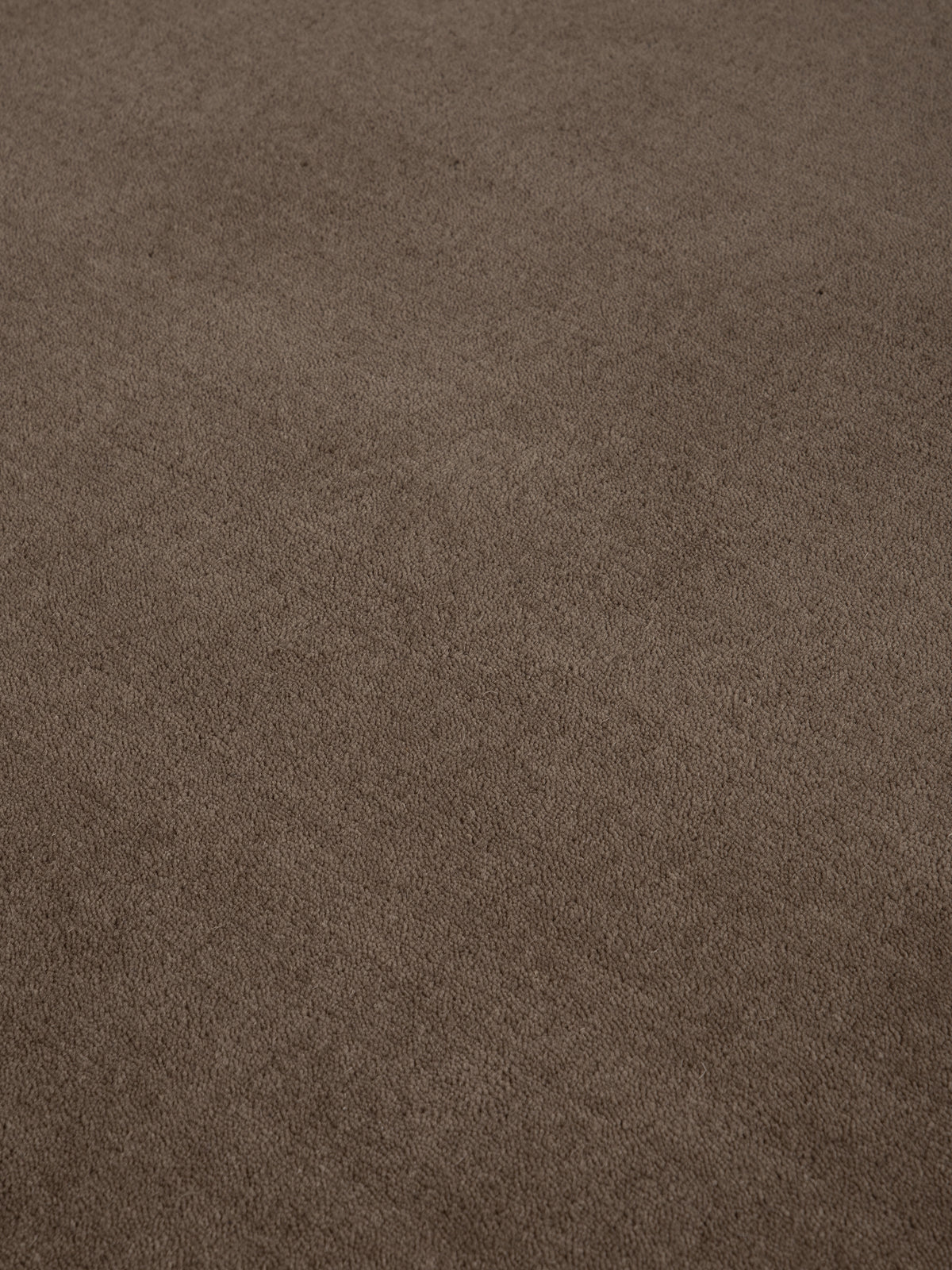 Wollteppich Gabbeh Lola Taupe aus Wolle