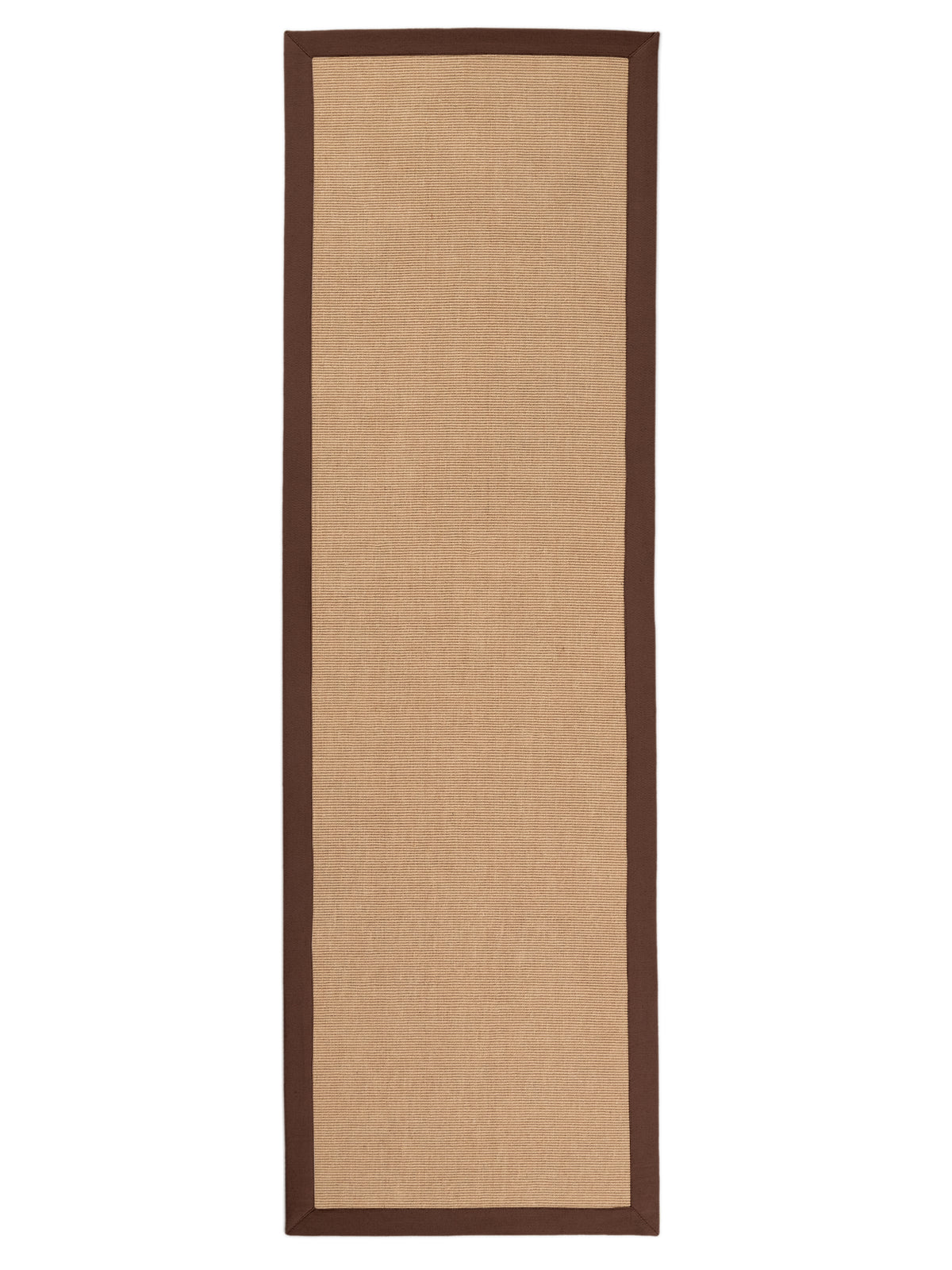 Sisalteppich Läufer Braun in braun aus sisal/jute