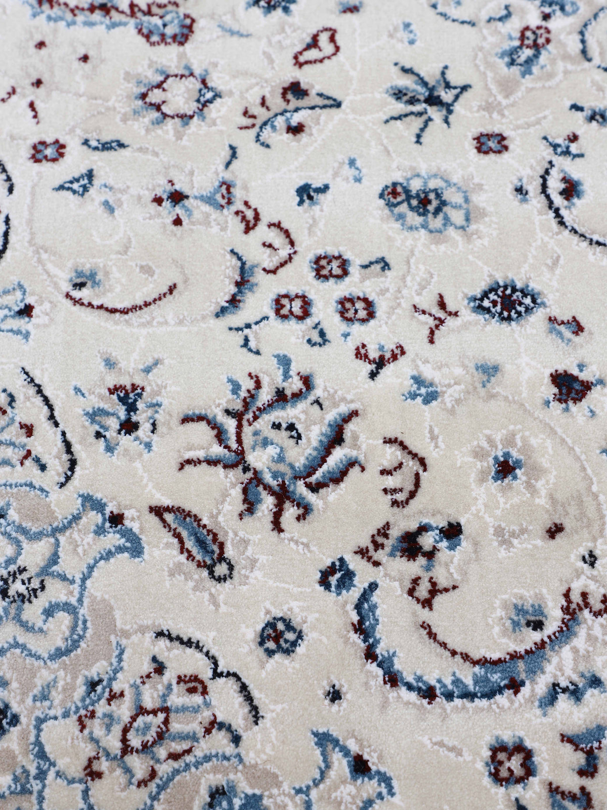 Teppich Nain Diane Läufer Creme in creme aus kunstfaser