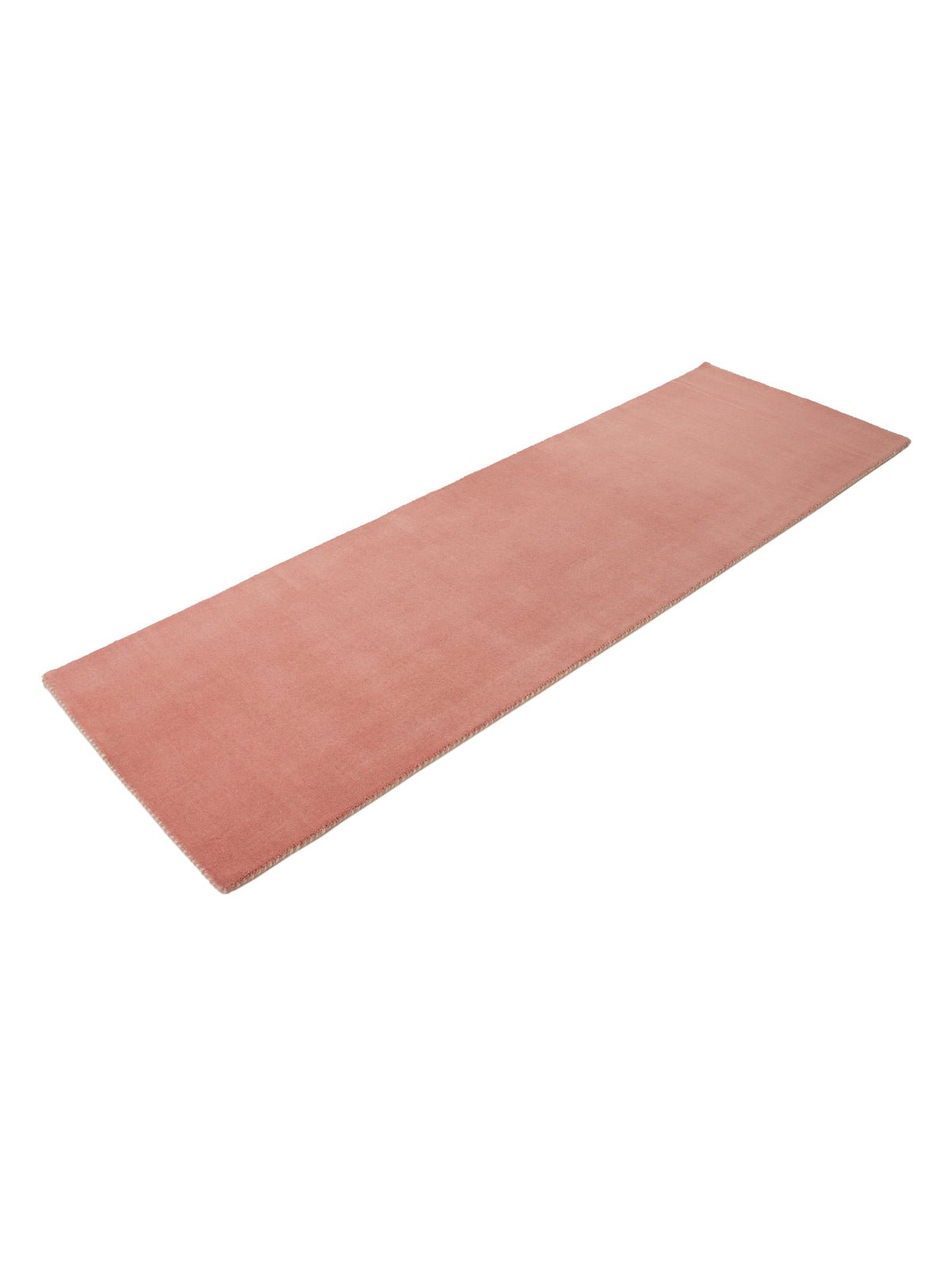 Wollteppich Gabbeh Lola Läufer Rosa aus Wolle