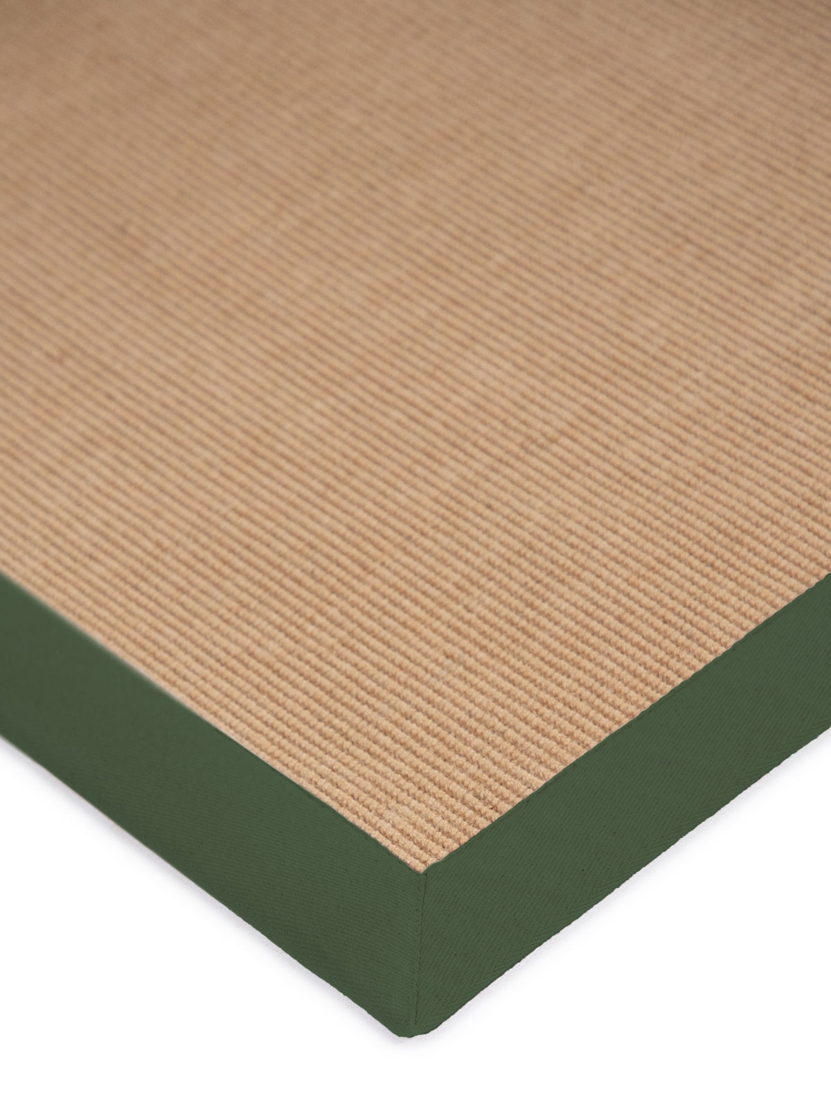 Sisalteppich Grün in grün aus sisal/jute