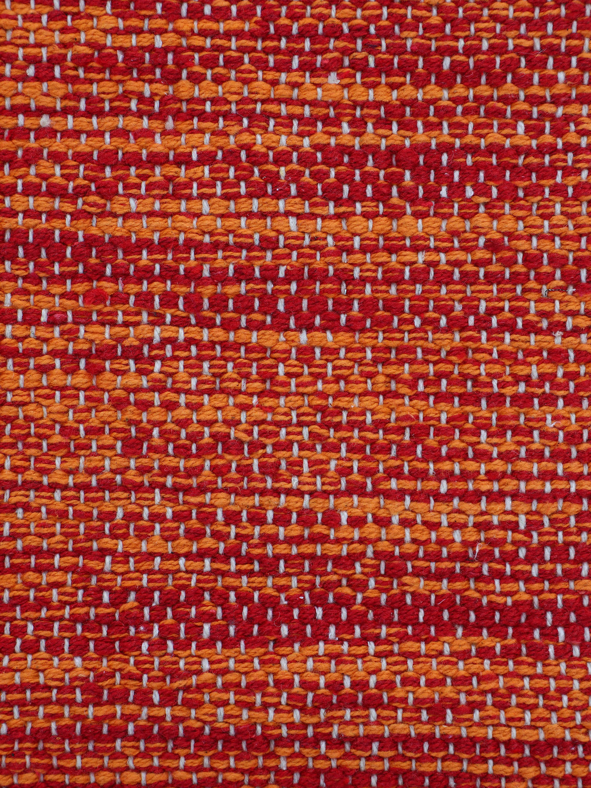 Flachgewebeteppich Kelim Azizi Läufer Orange in orange aus baumwolle