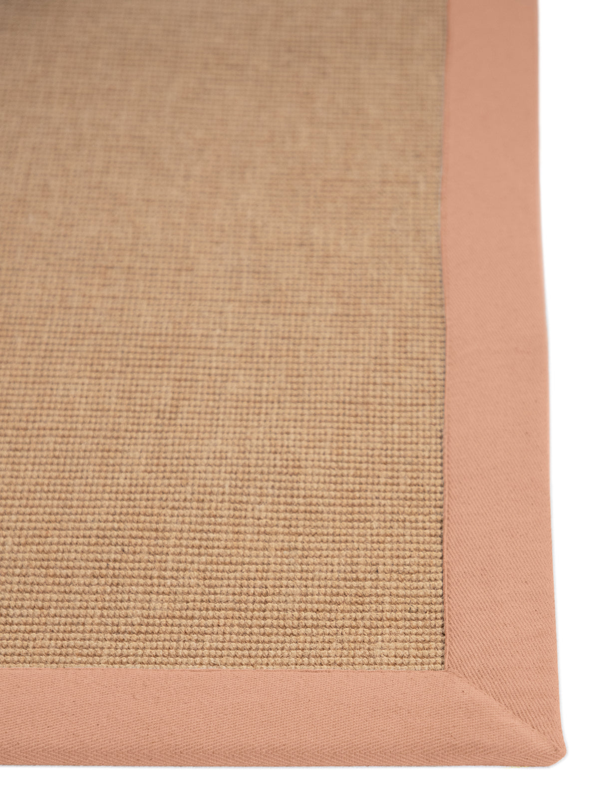 Sisalteppich Läufer Pfirsich in pfirsich aus sisal/jute