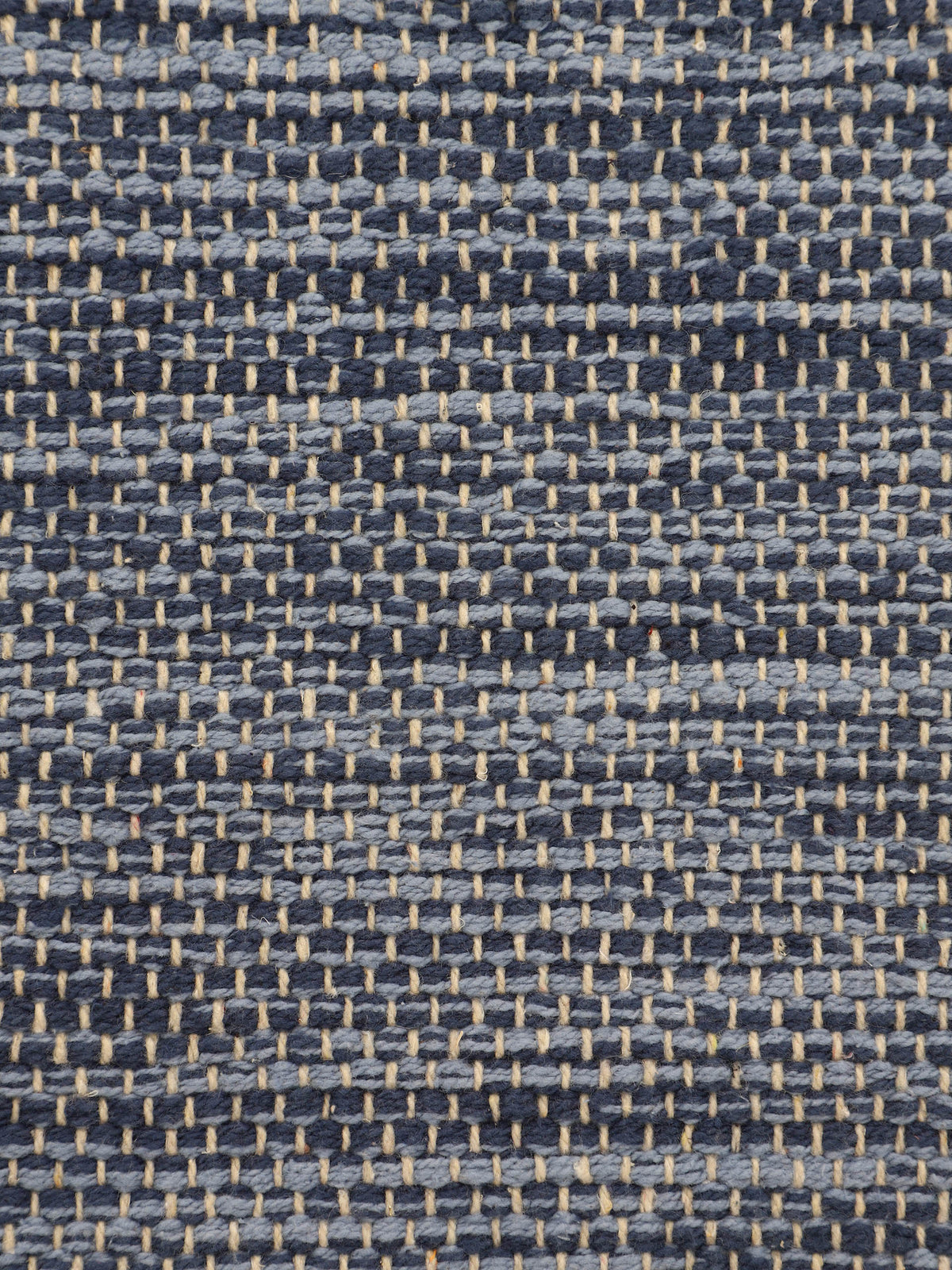 Flachgewebeteppich Kelim Azizi Läufer Blau in blau aus baumwolle
