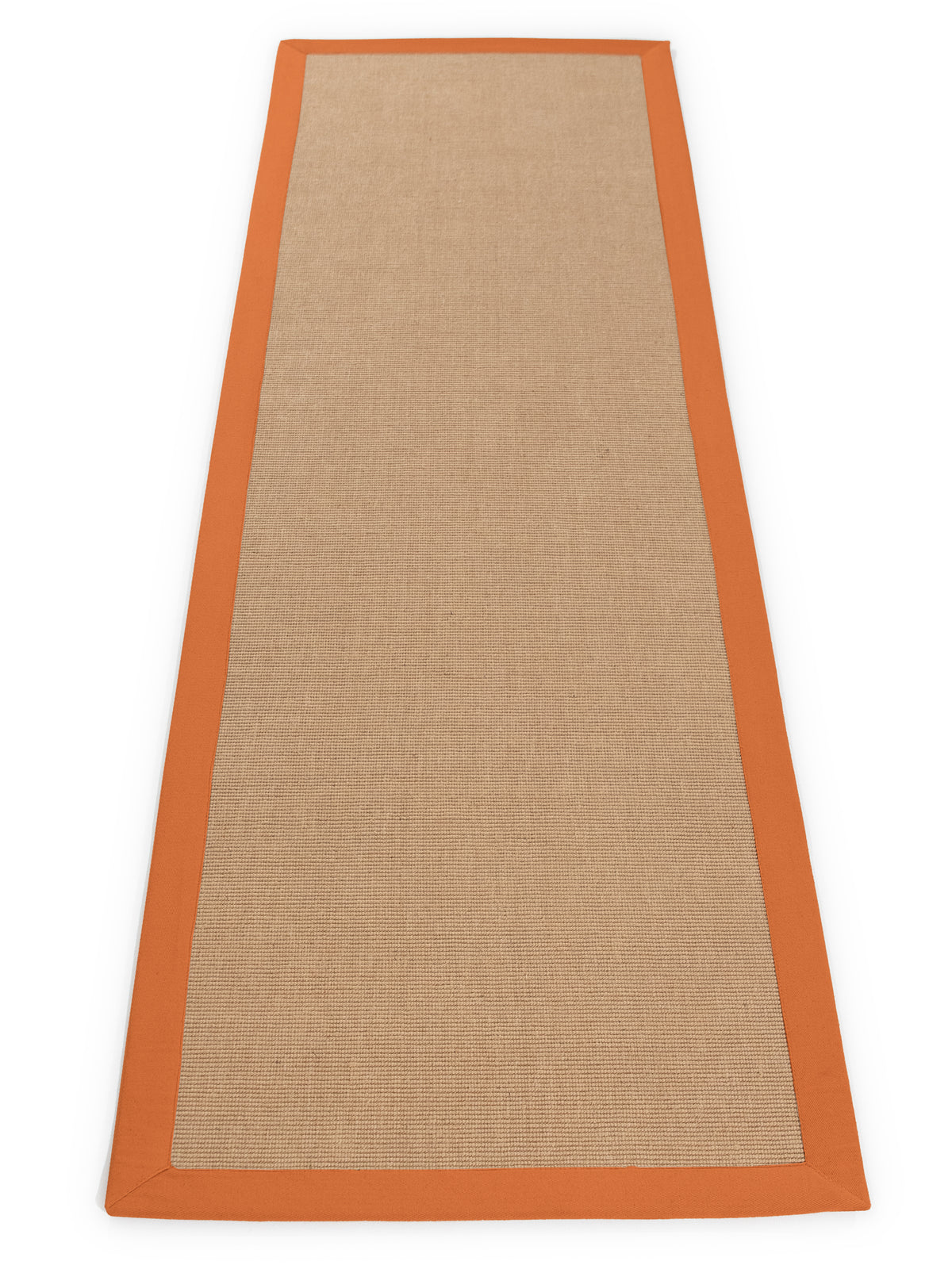Sisalteppich Läufer Orange aus Sisal/Jute