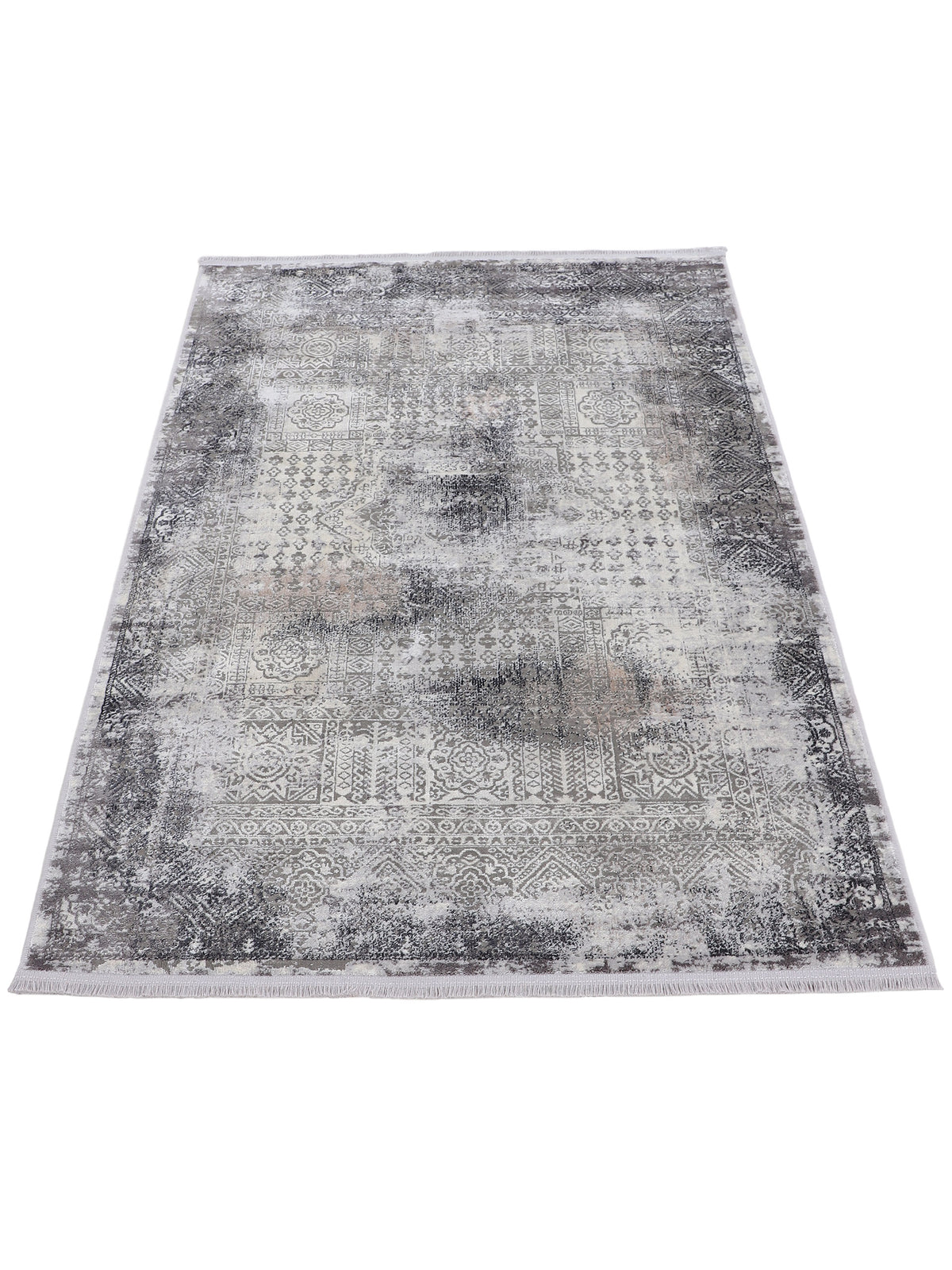 Vintage Teppich Liyath Grau