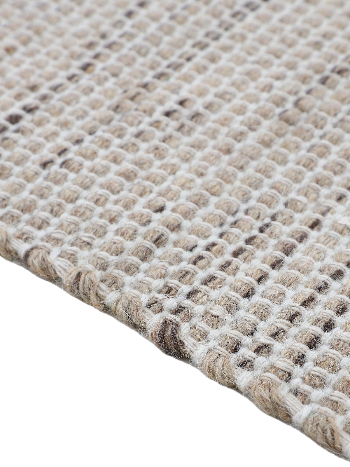Wollteppich Mona Läufer Taupe