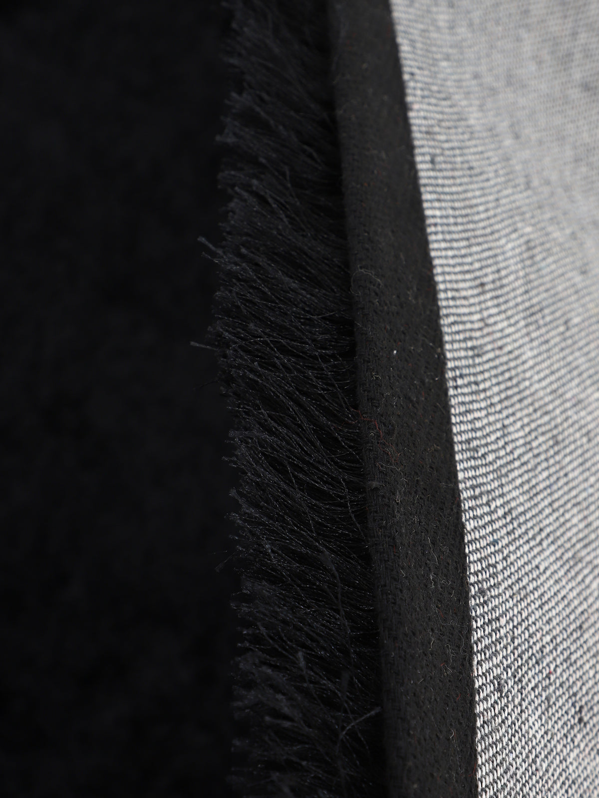 Hochflorteppich Breeze Schwarz
