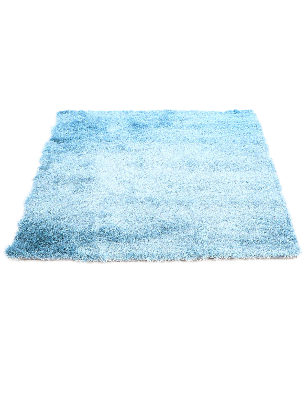 Hochflorteppich Breeze Quadratisch Hellblau