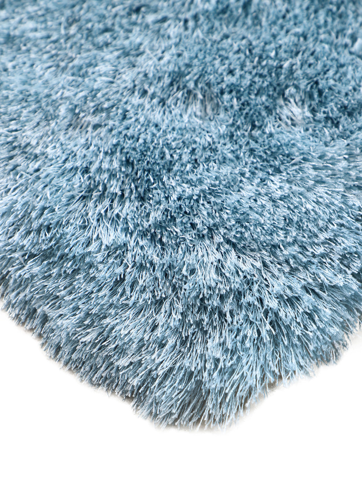 Hochflorteppich Breeze Quadratisch Hellblau