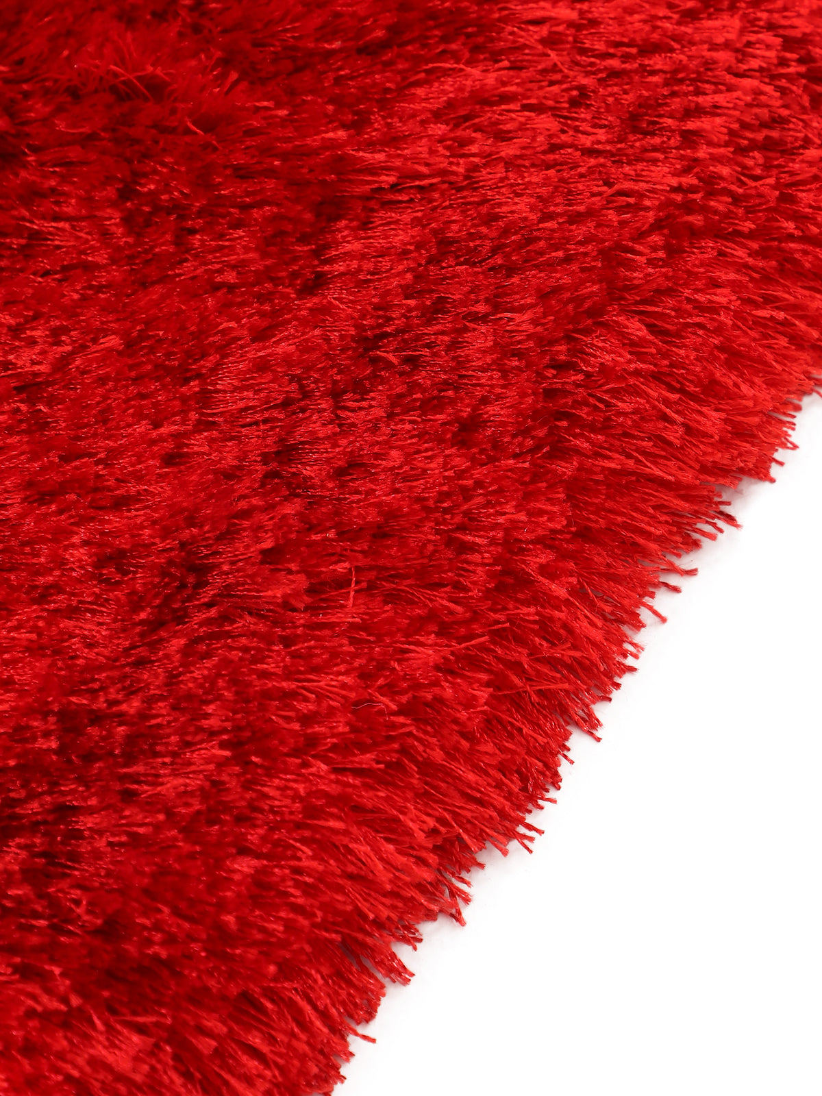 Hochflorteppich Breeze Quadratisch Rot