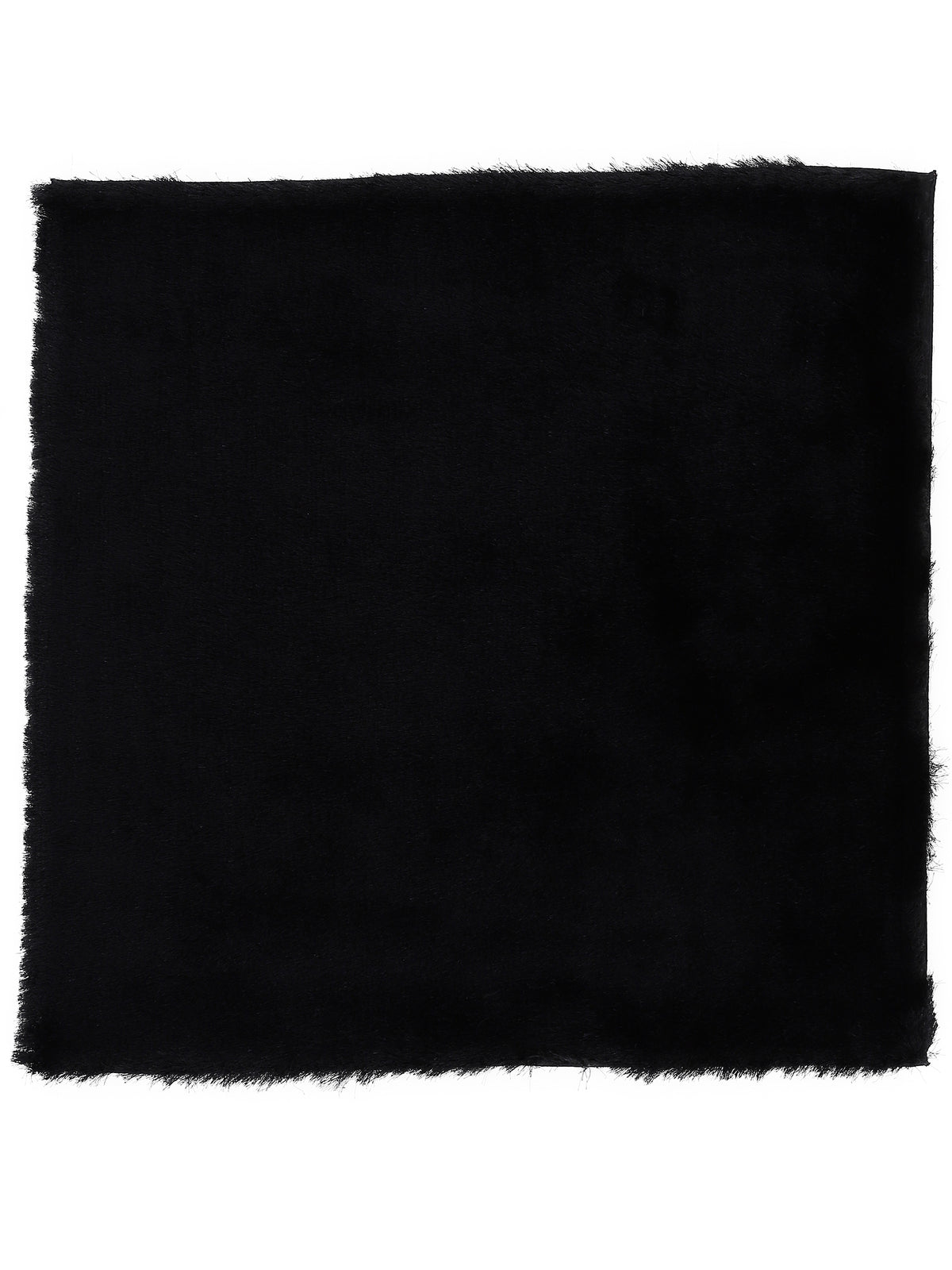 Hochflorteppich Breeze Quadratisch Schwarz