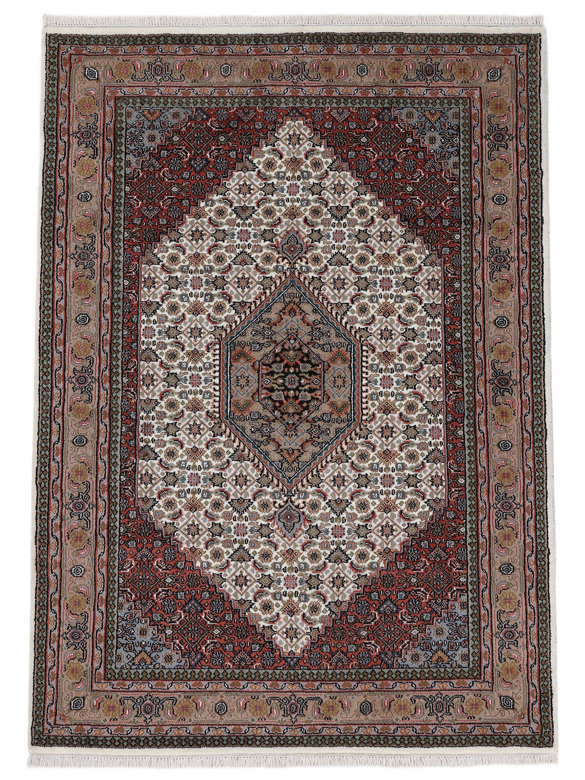 Bidjar Teppich Creme