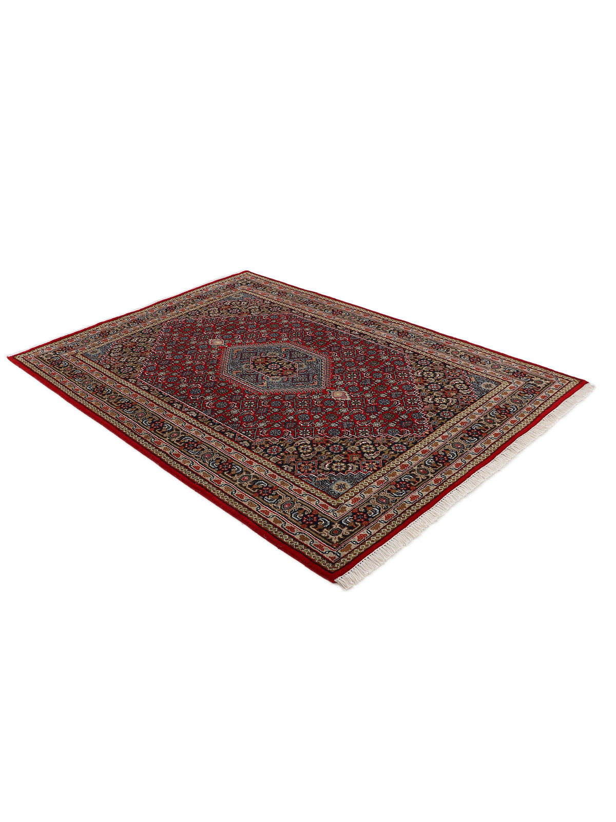 Bidjar Teppich Rot