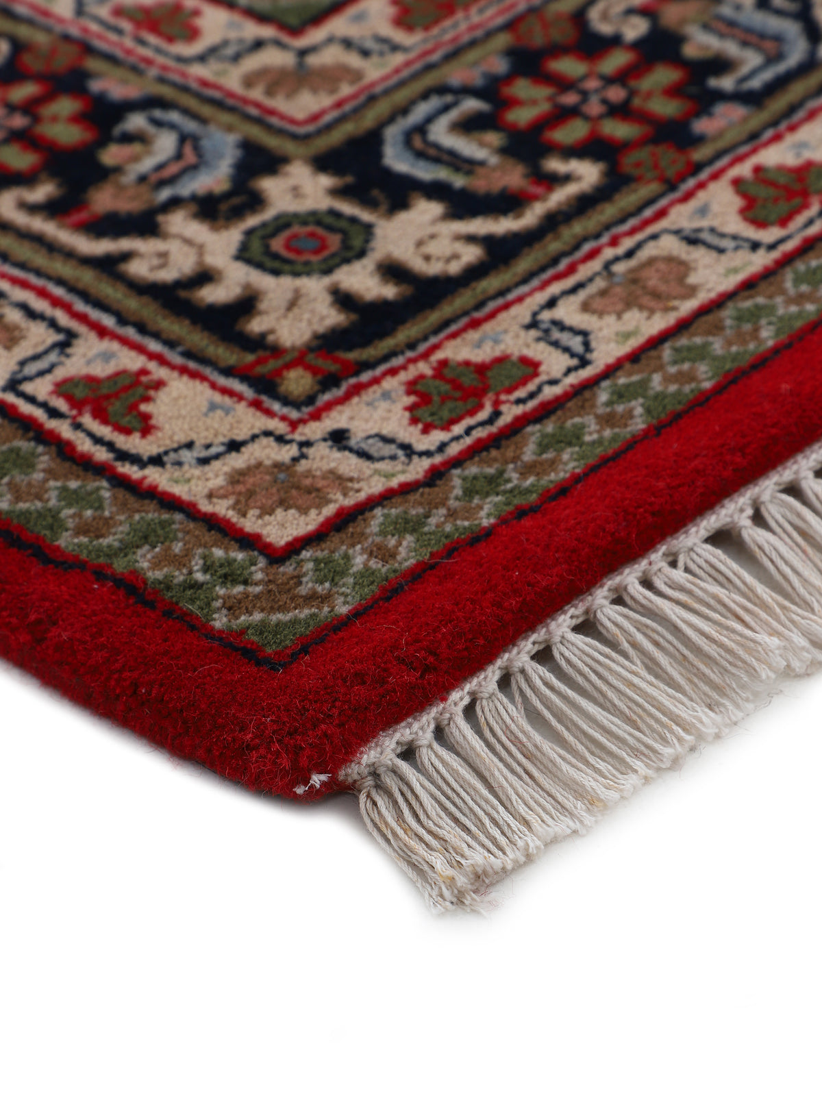 Bidjar Herati Teppich Läufer Rot