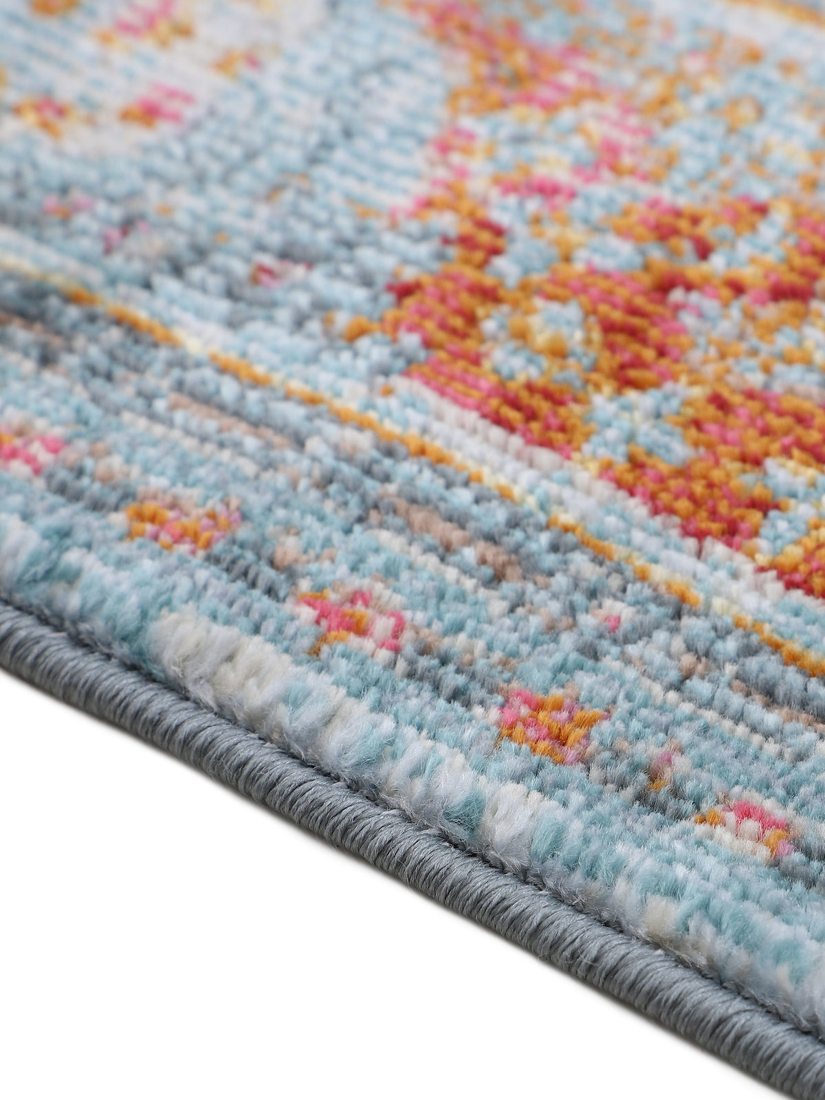 Vintage Teppich Desna Blau