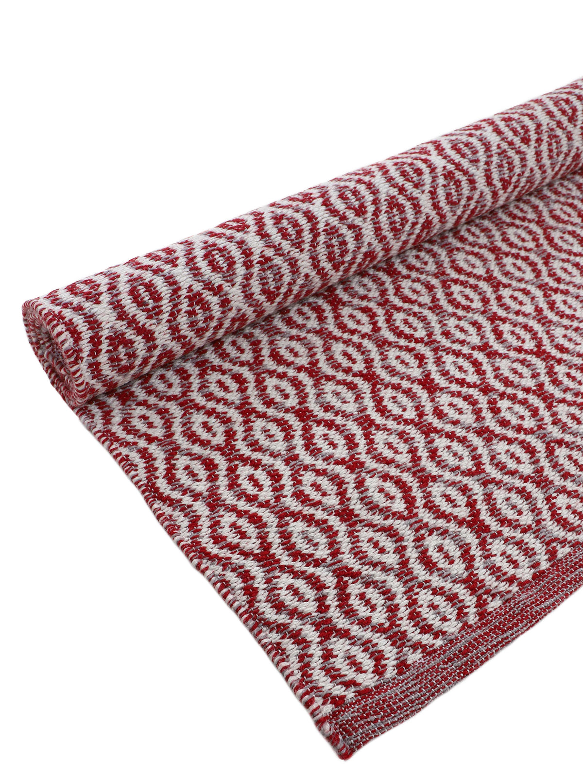 In- & Outdoor Teppich aus recyceltem Material Rot