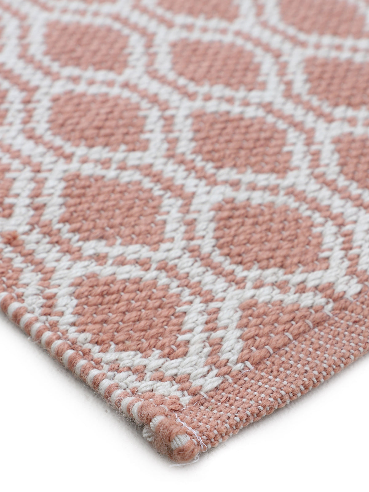 In- & Outdoor Teppich aus recyceltem Material Peach
