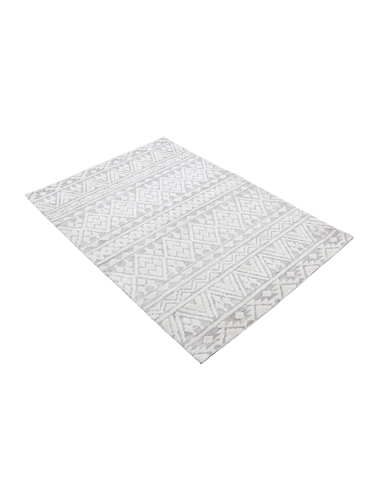 Teppich Holly Creme/Hellgrau
