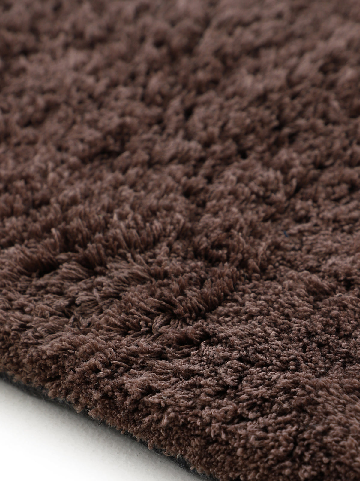 Hochflorteppich Silky Läufer Braun