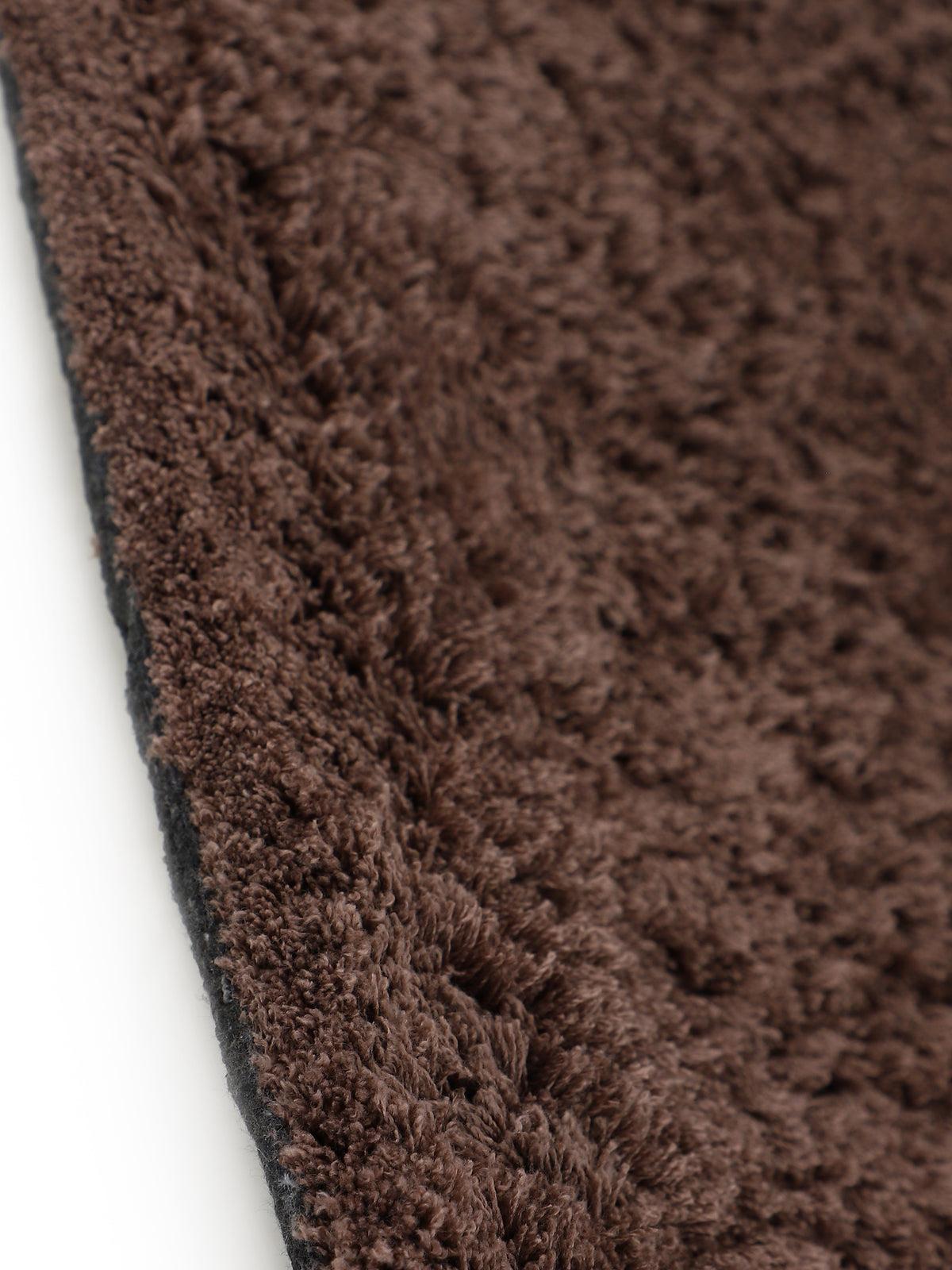 Hochflorteppich Silky Läufer Braun